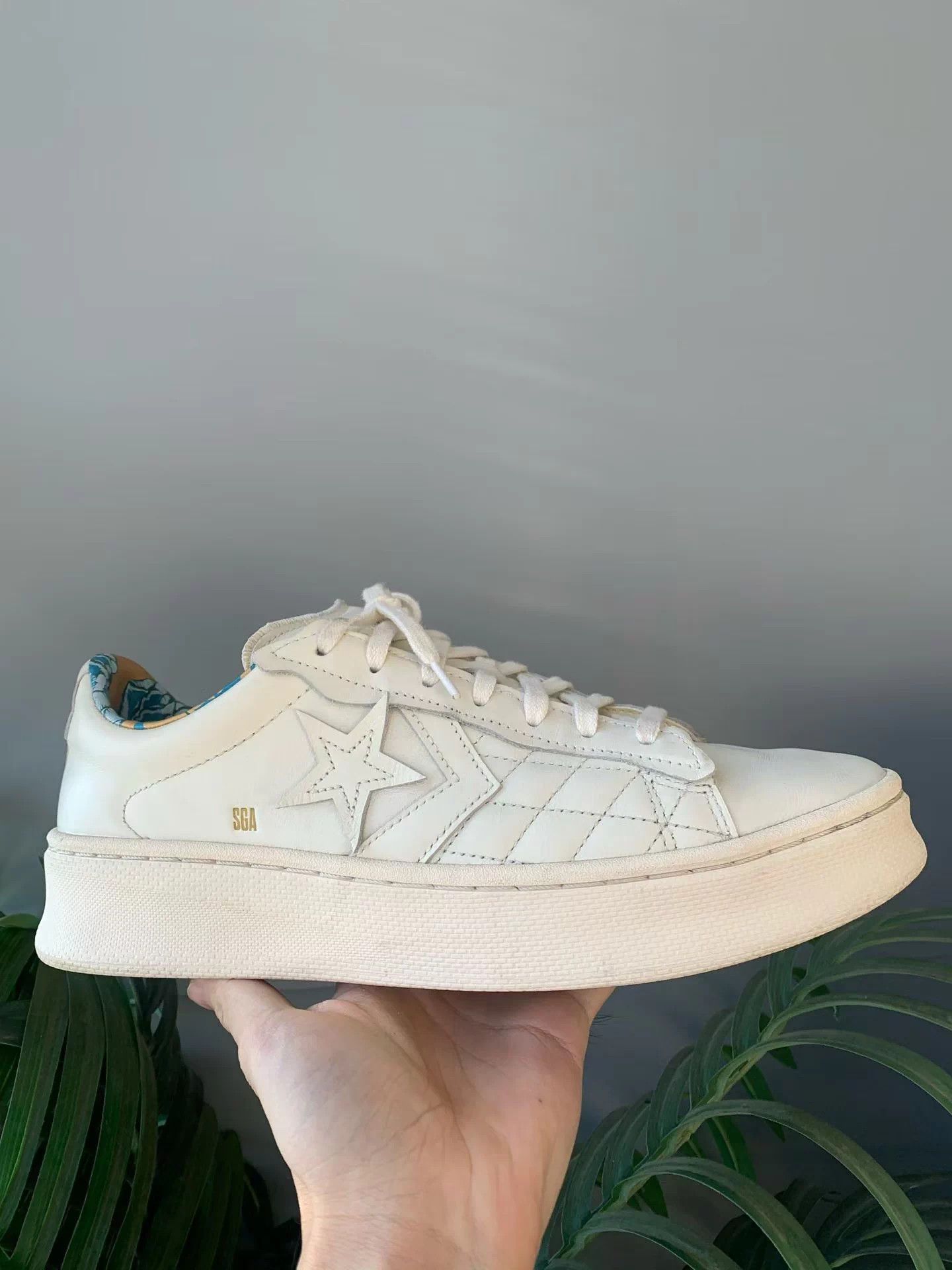 Converse Converse SGA Cream 43 Worn 3x Boxed Size US 10 / EU 43 - 1 Thumbnail