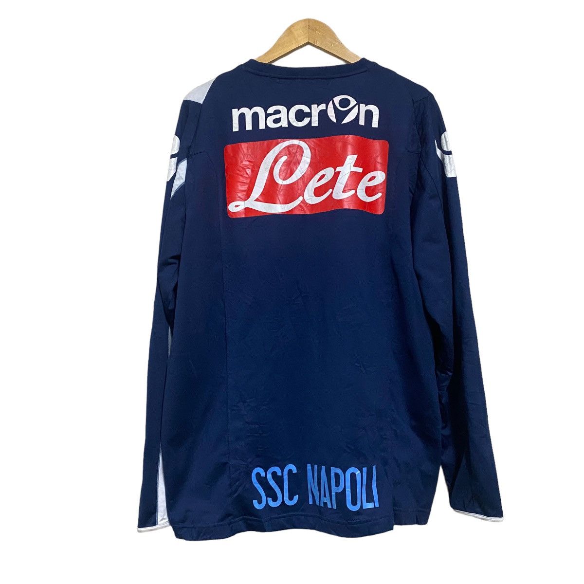 Vintage Napoli Training Sweat Top Jersey 2012/2013 Size US XL / EU 56 / 4 - 2 Thumbnail