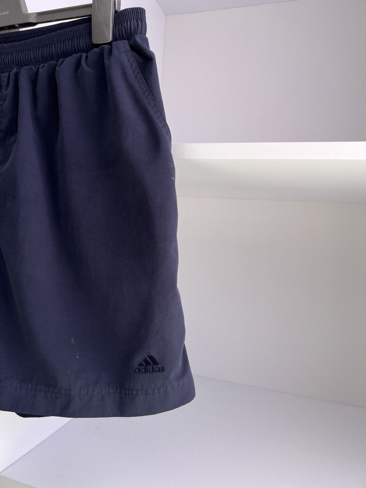 Adidas × Vintage Vintage Adidas Navy Shorts 90s style Size US 34 / EU 50 - 4 Thumbnail