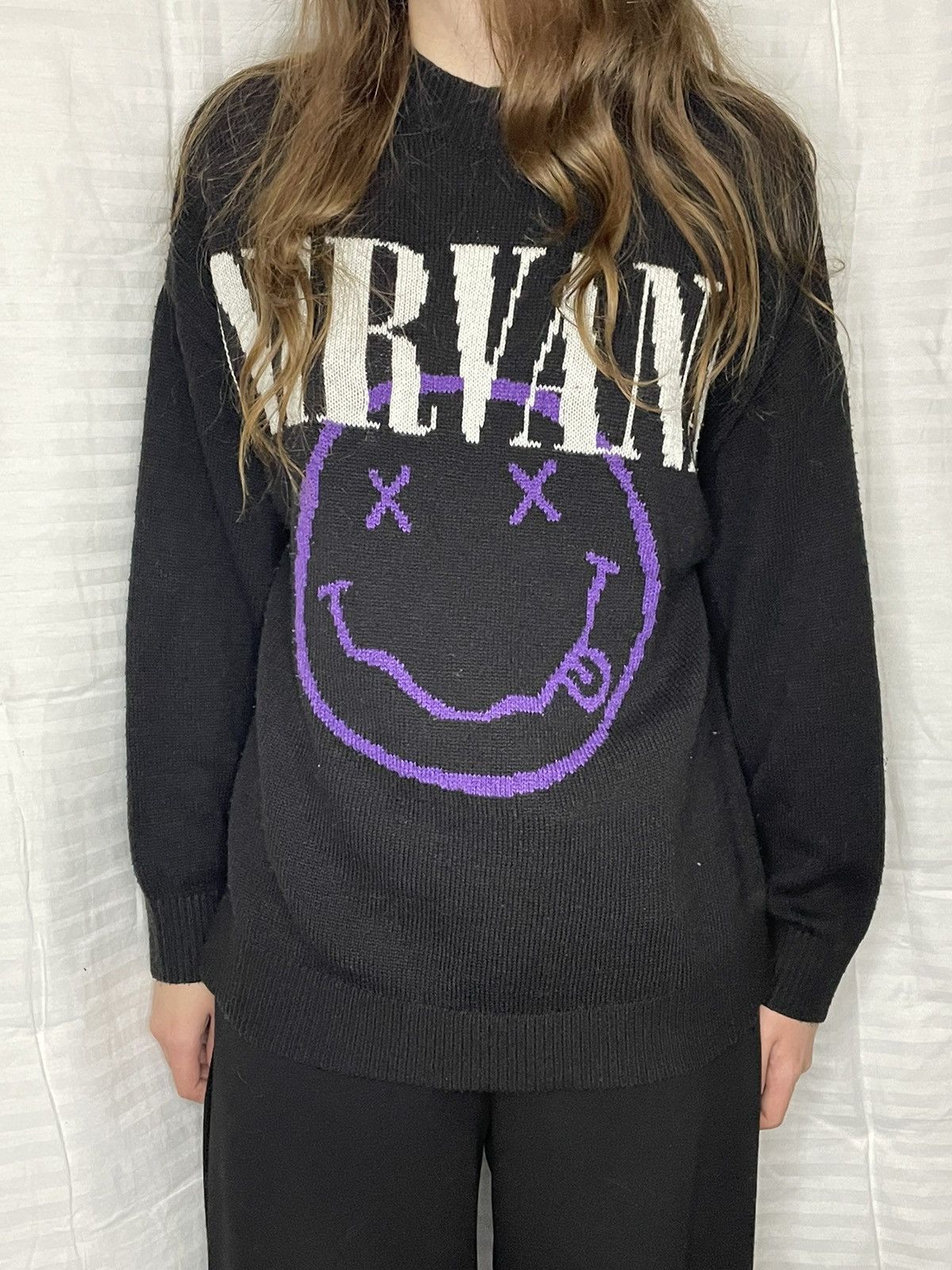 Band Tees Vintage Nirvana Rare Sweater Size US L / EU 52-54 / 3 - 13 Thumbnail