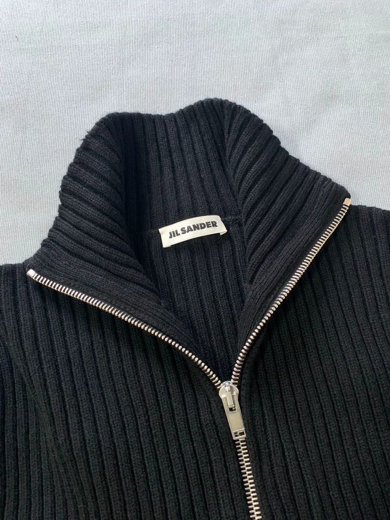 Jil Sander Zipper wool jacket