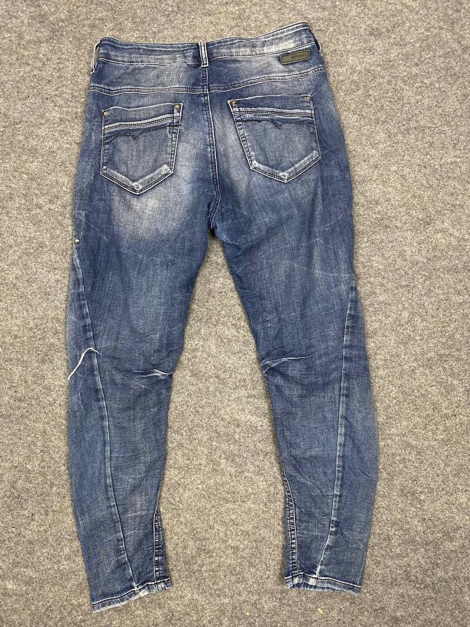 Diesel diesel denim sweatpants distressed Size US 30 / EU 46 - 1 Thumbnail