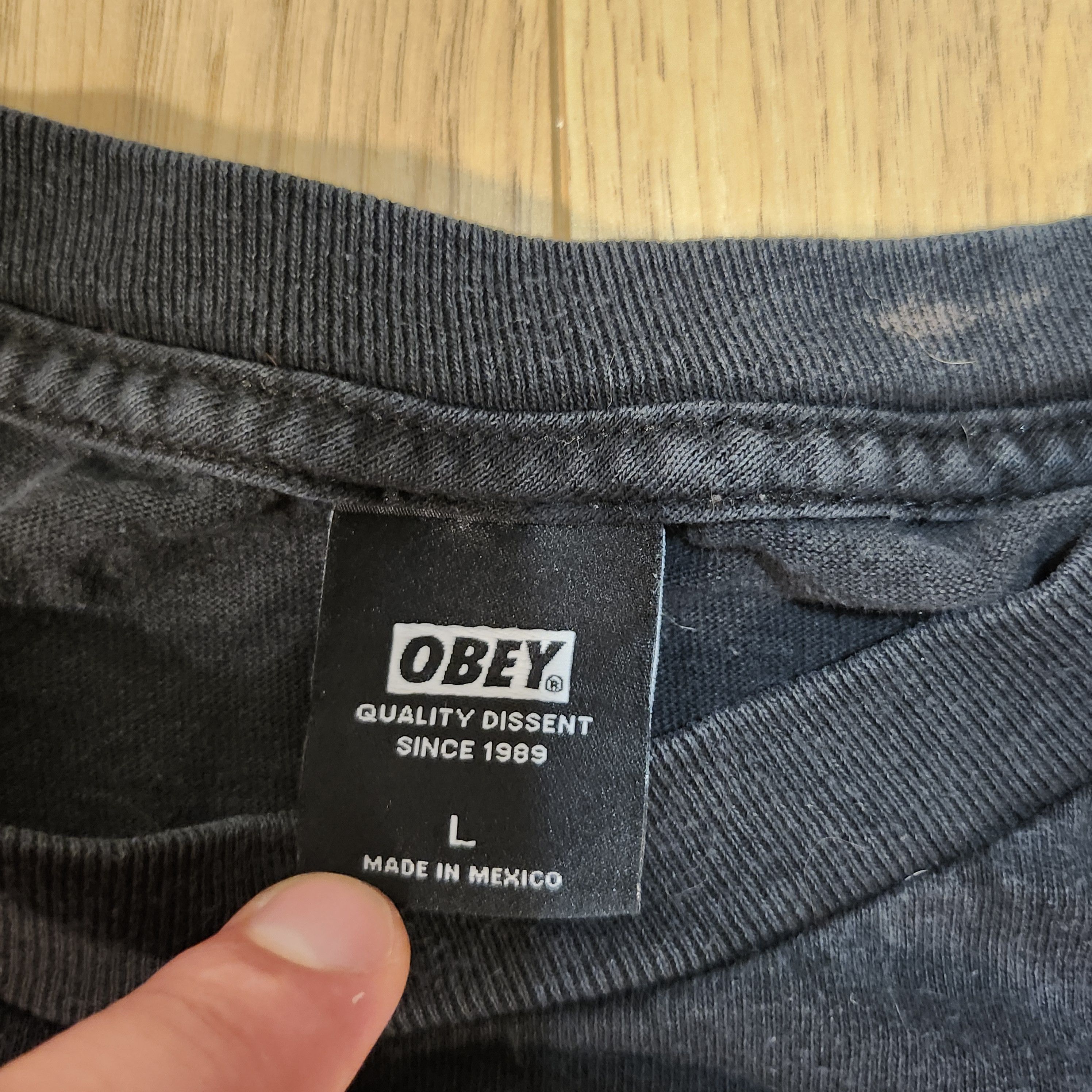 Obey Obey Propaganda longsleeve Size US L / EU 52-54 / 3 - 5 Thumbnail
