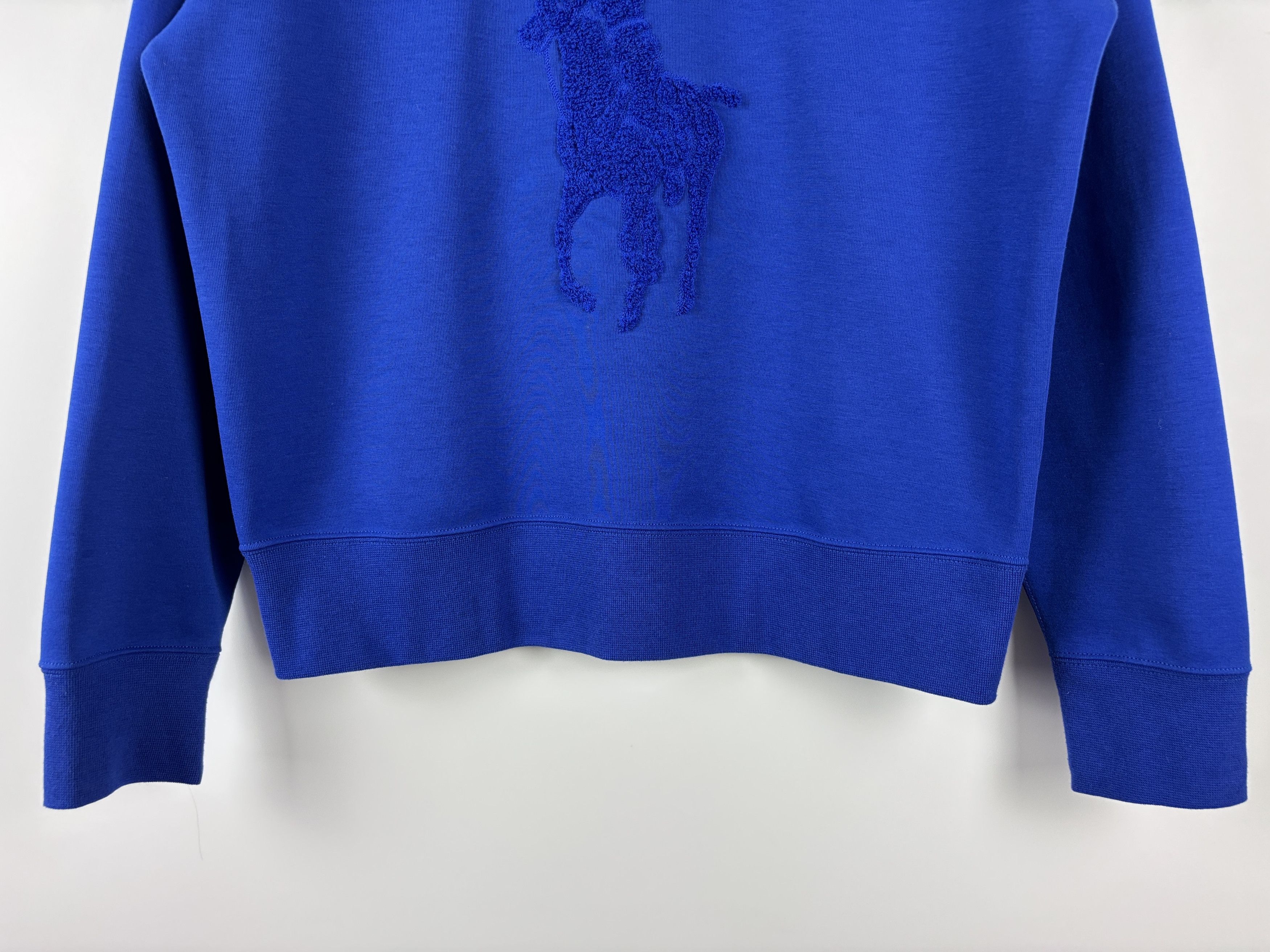 Polo Ralph Lauren Polo Ralph Lauren Big Logo Blue Sweatshirt Pullover Size M Size M / US 6-8 / IT 42-44 - 3 Thumbnail