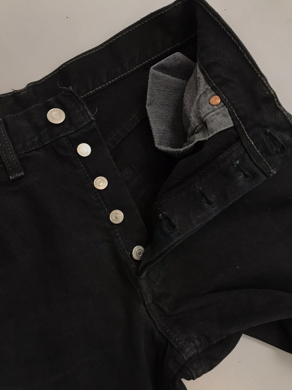 Levi's Vintage Levi’s paper tab denim Size US 30 / EU 46 - 8 Thumbnail