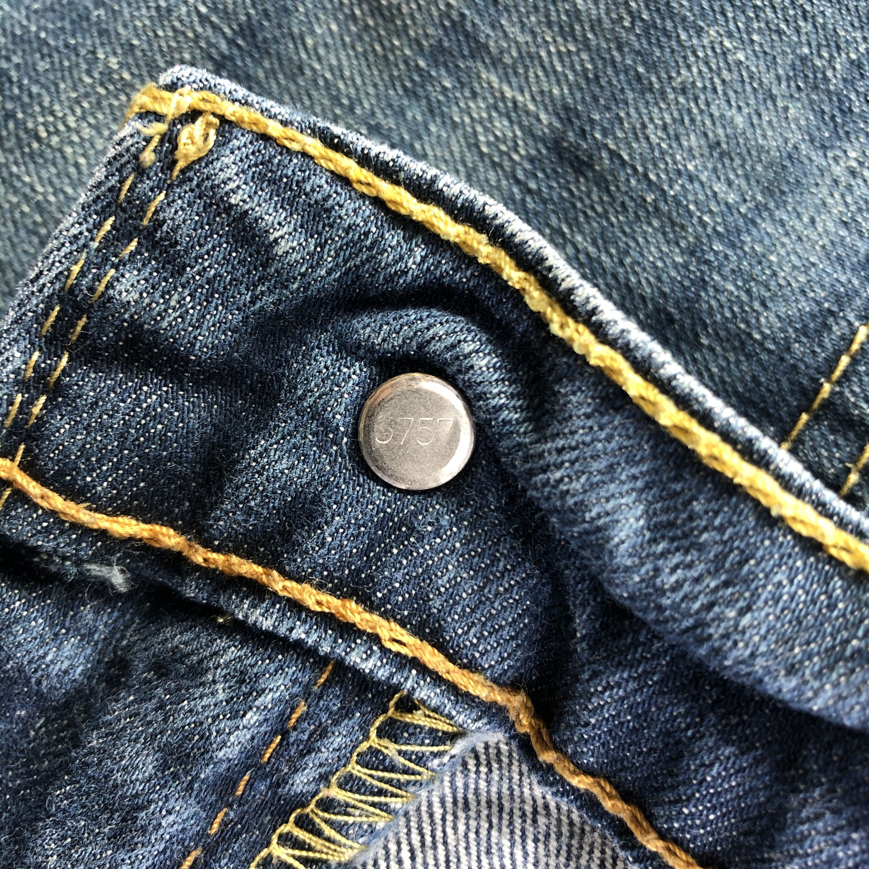 Levi's Vintage Blue Wash Levis 502 Jeans-J3442 Size US 34 / EU 50 - 8 Thumbnail