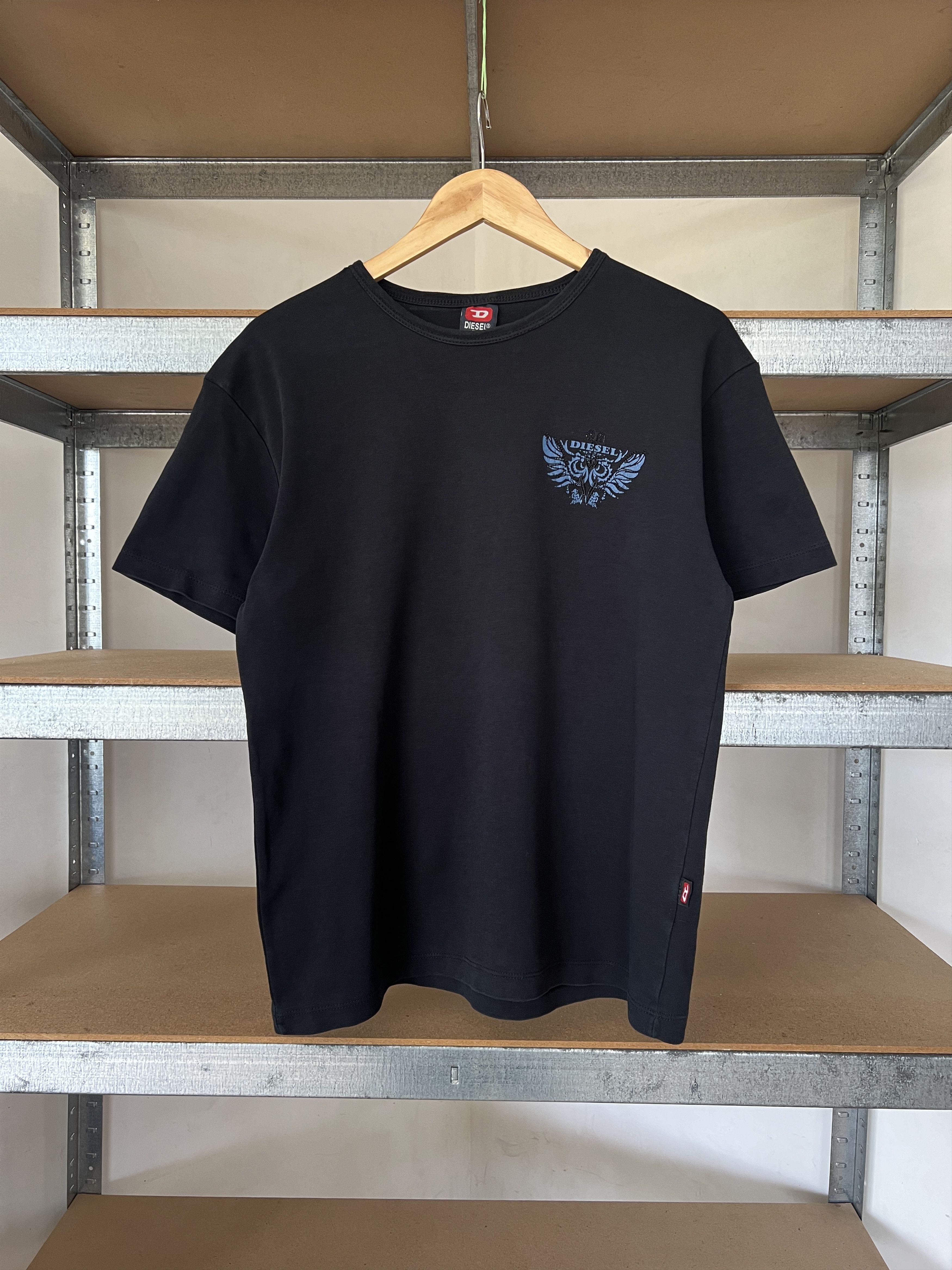 Diesel Diesel Y2K Vintage Avant Garde Wings Graphic Tee Size US L / EU 52-54 / 3 - 2 Thumbnail