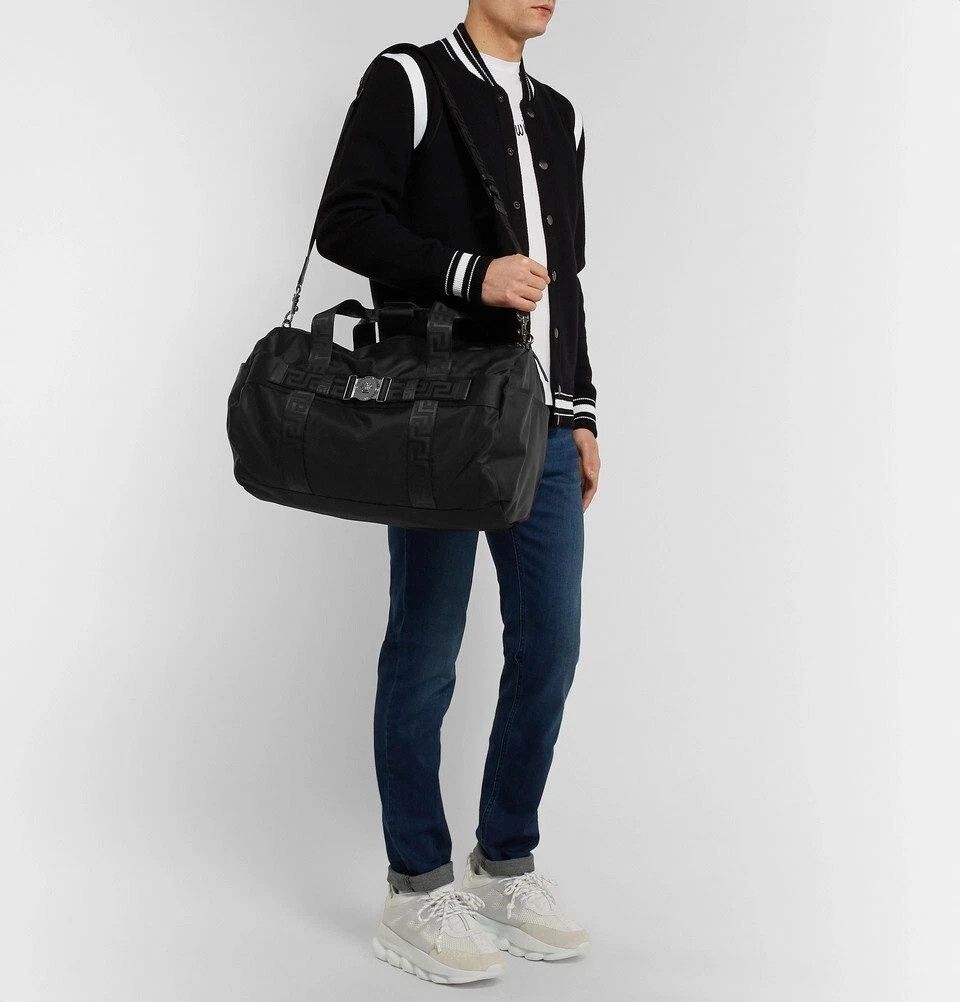 Versace versace nylon logo holdall duffle bag Size ONE SIZE - 7 Thumbnail