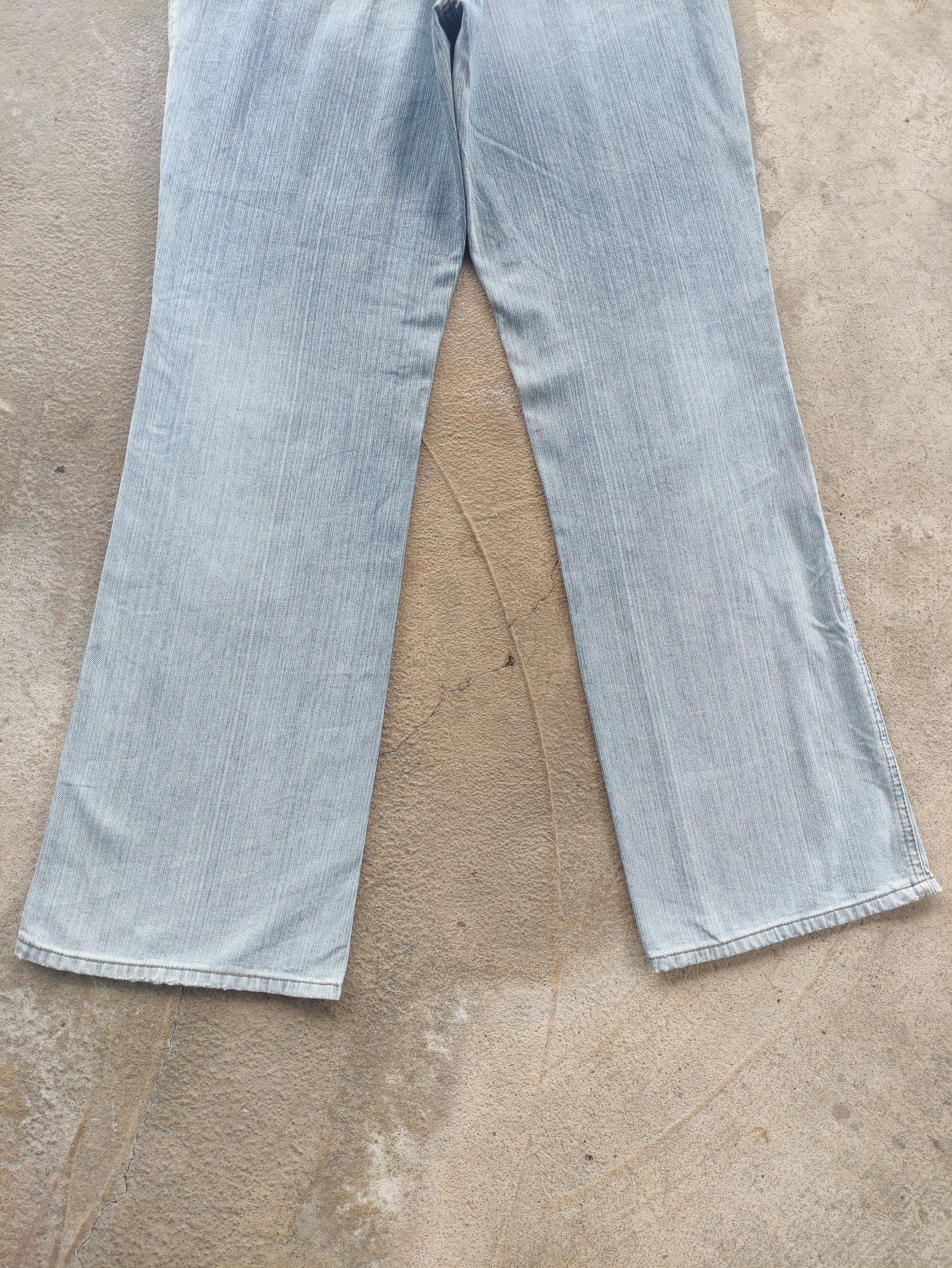Japanese Brand Vintage Japanese Flare Denim Distressed Faded Denim Size US 30 / EU 46 - 10 Thumbnail