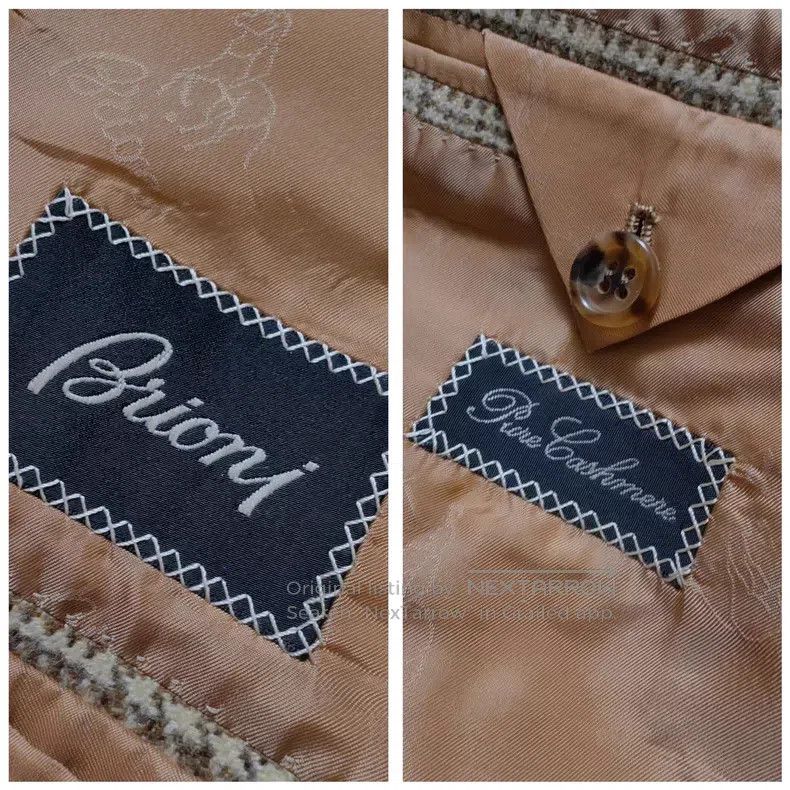 Brioni Brioni Cashmere handmade single-breasted suit Size US XL / EU 56 / 4 - 6 Thumbnail