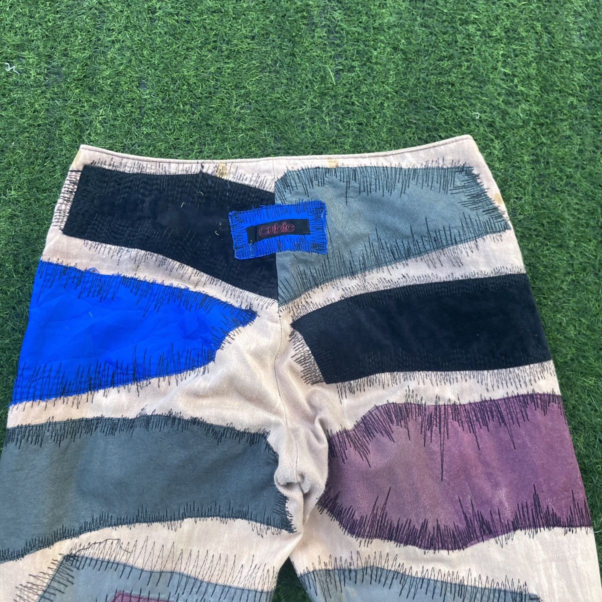 Hysteric Glamour × If Only Was True CUSTOM PATCHWORK PANTS Size US 29 - 7 Thumbnail