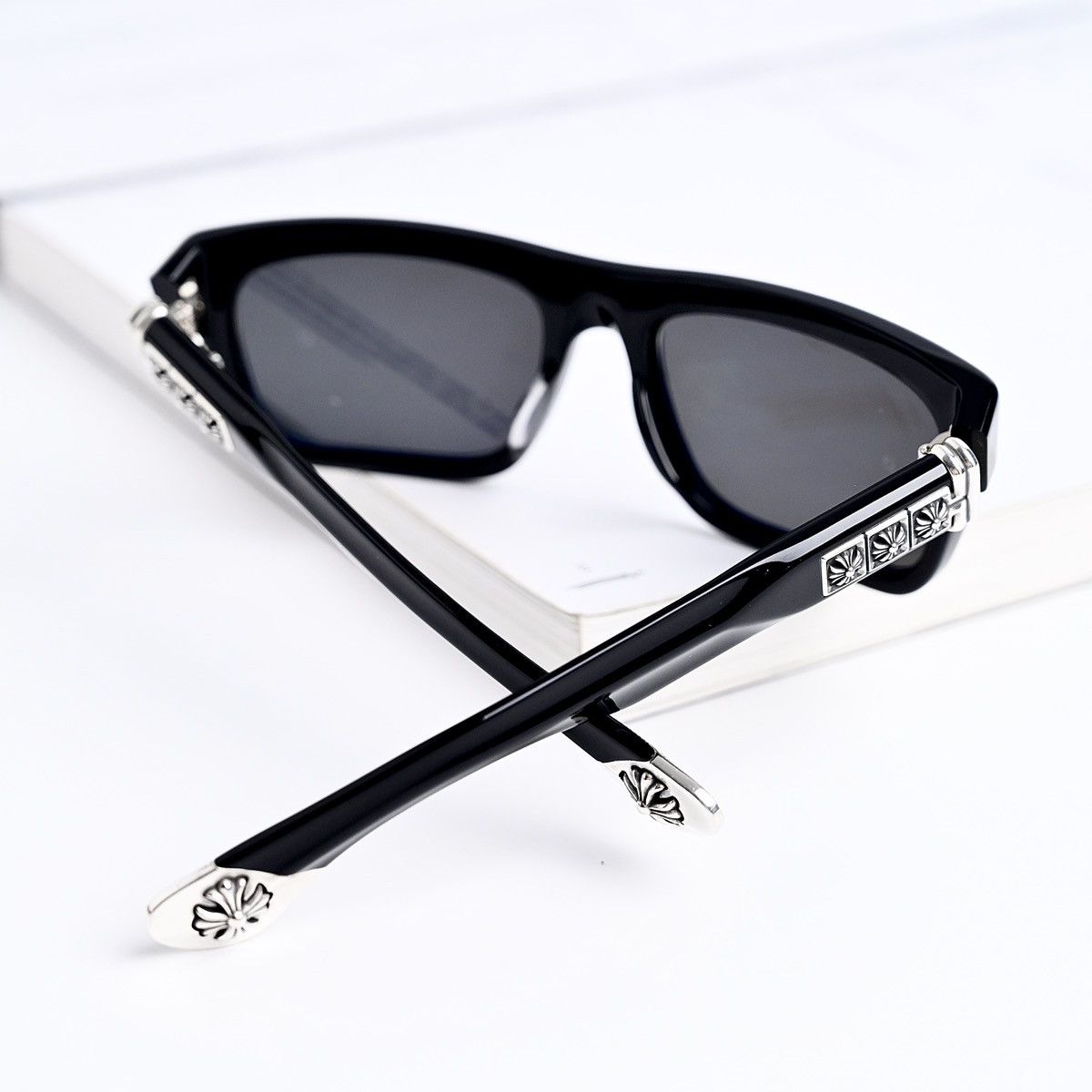 Chrome Hearts CHROME HEARTS SLUSS BUSSIN II BLACK SUNGLASSES Size ONE SIZE - 13 Thumbnail