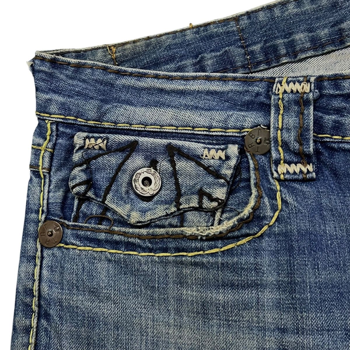 True Religion Vintage 00s True Religion Billy SUPER T Made In USA - W38 Size US 38 / EU 54 - 9 Thumbnail