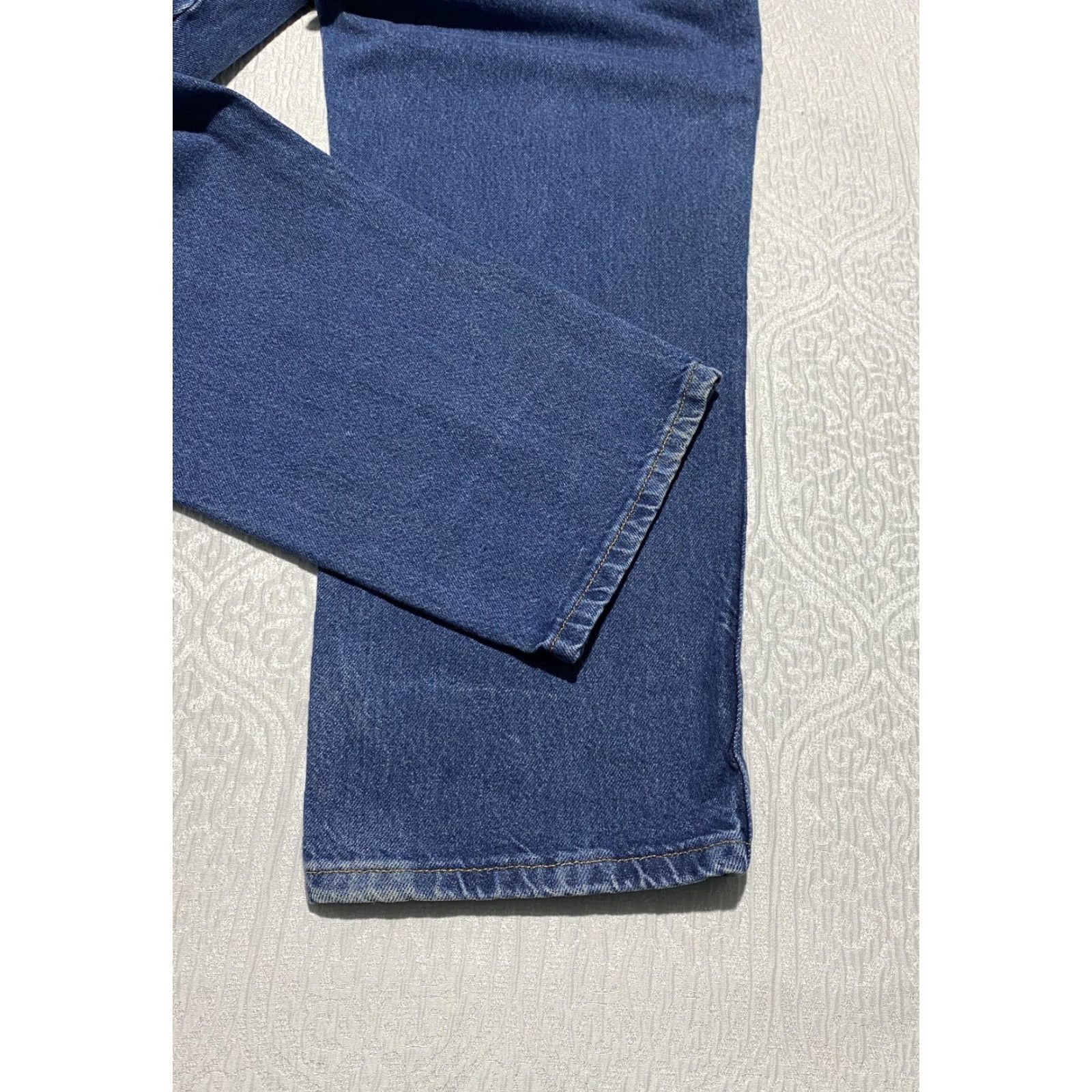 Denime G&K Services Jeans Mens 36x30 Blue Denim Straight Leg 5-Pocket Cotton Workwear Jeans Mens Size US 36 / EU 52 - 3 Thumbnail