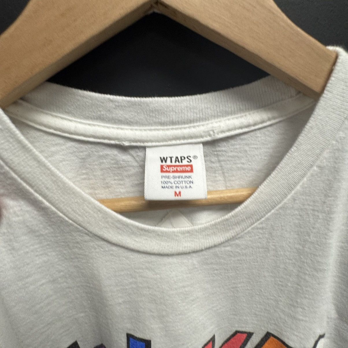 Supreme Supreme WTAPS Sic'em! Tee White Size US M / EU 48-50 / 2 - 3 Thumbnail