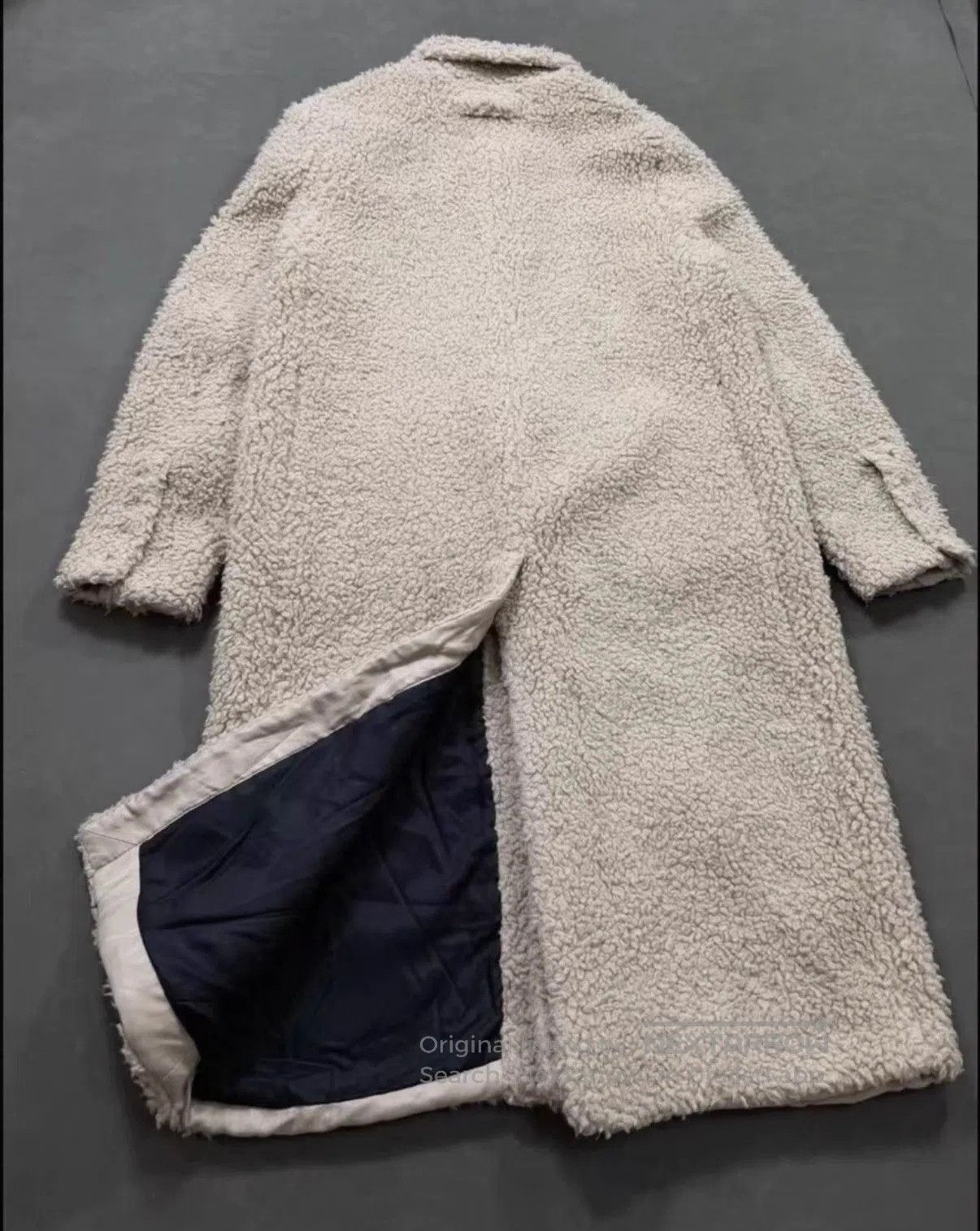 1017 ALYX 9SM White Long Sherpa Coat . Size US M / EU 48-50 / 2 - 4 Thumbnail