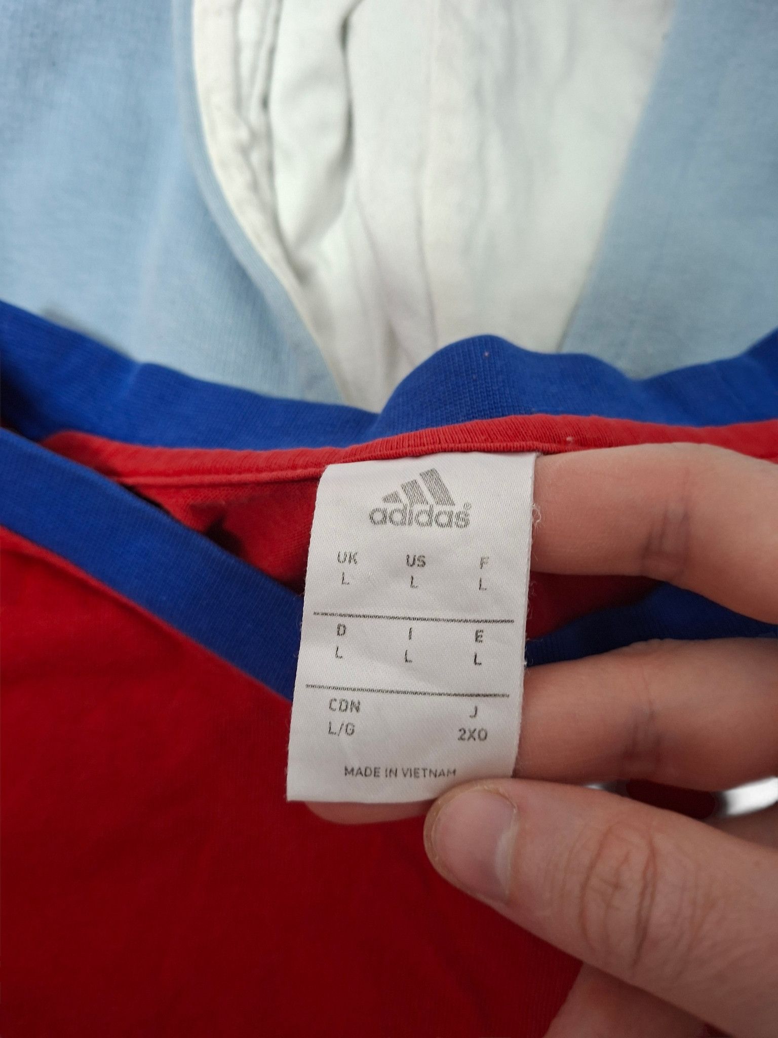 Adidas BAYERN MUNICH ADIDAS BIG LOGO VINTAGE TEE Size US L / EU 52-54 / 3 - 4 Thumbnail