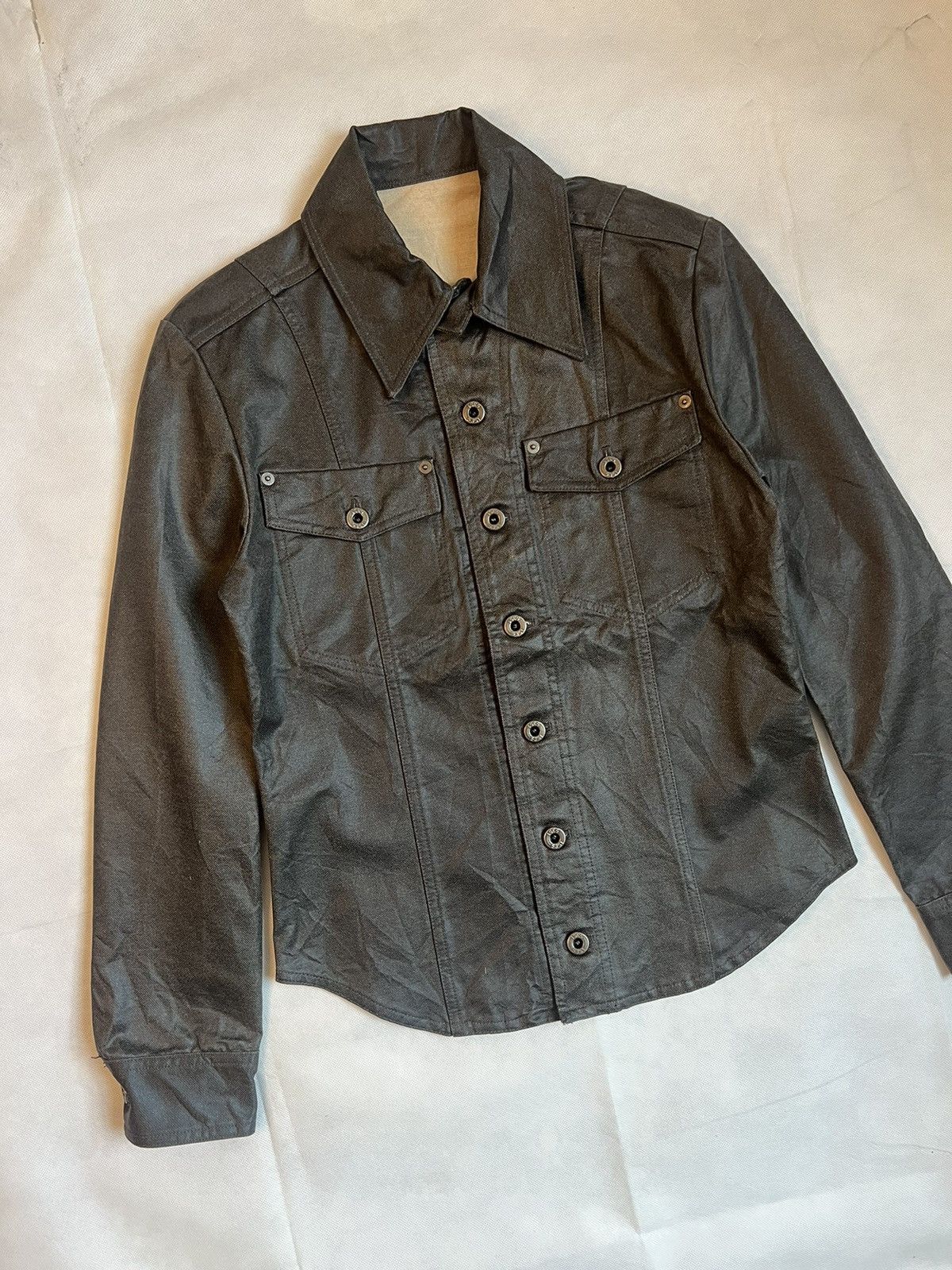 5351 POUR LES HOMMES 5351 Pour Les Hommes Japanese Brand Designer Trucker Jacket Size US M / EU 48-50 / 2 - 4 Thumbnail