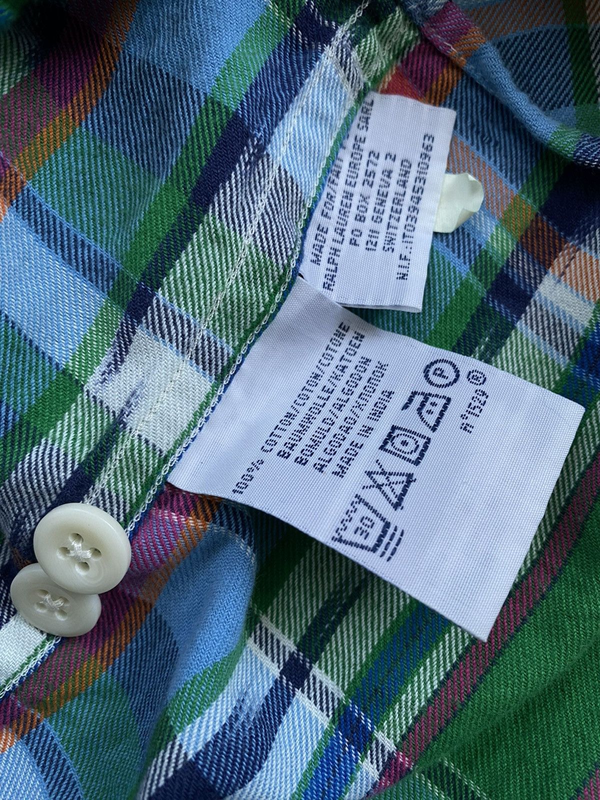 Polo Ralph Lauren 🫧 POLO Ralph Lauren Vintage Shirt Button Up Men’s S Size US S / EU 44-46 / 1 - 10 Thumbnail