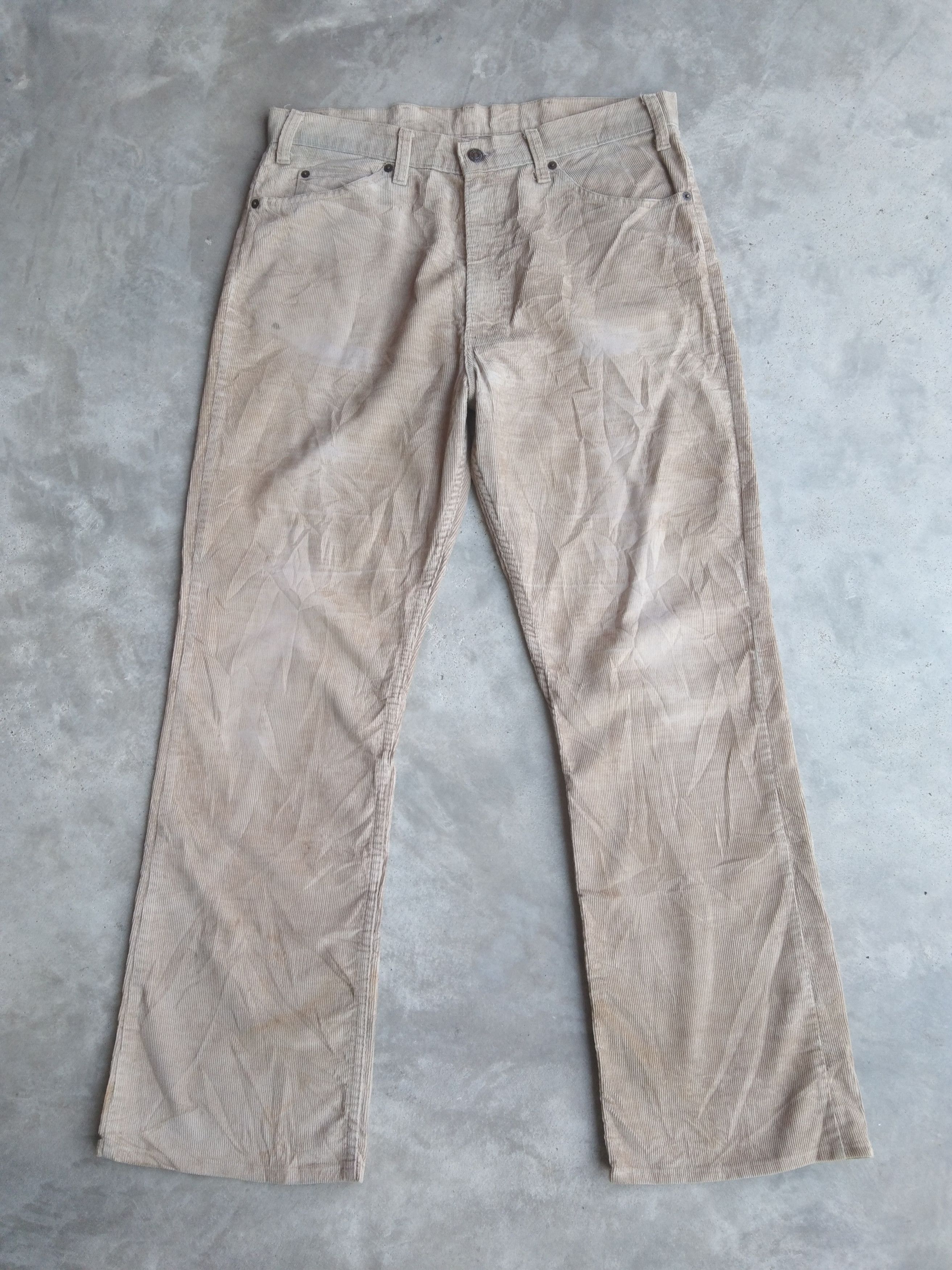 Levi's 80s Vintage Levi's 517 Made In USA Corduroy Pants 34x30 Size US 34 / EU 50 - 1 Thumbnail