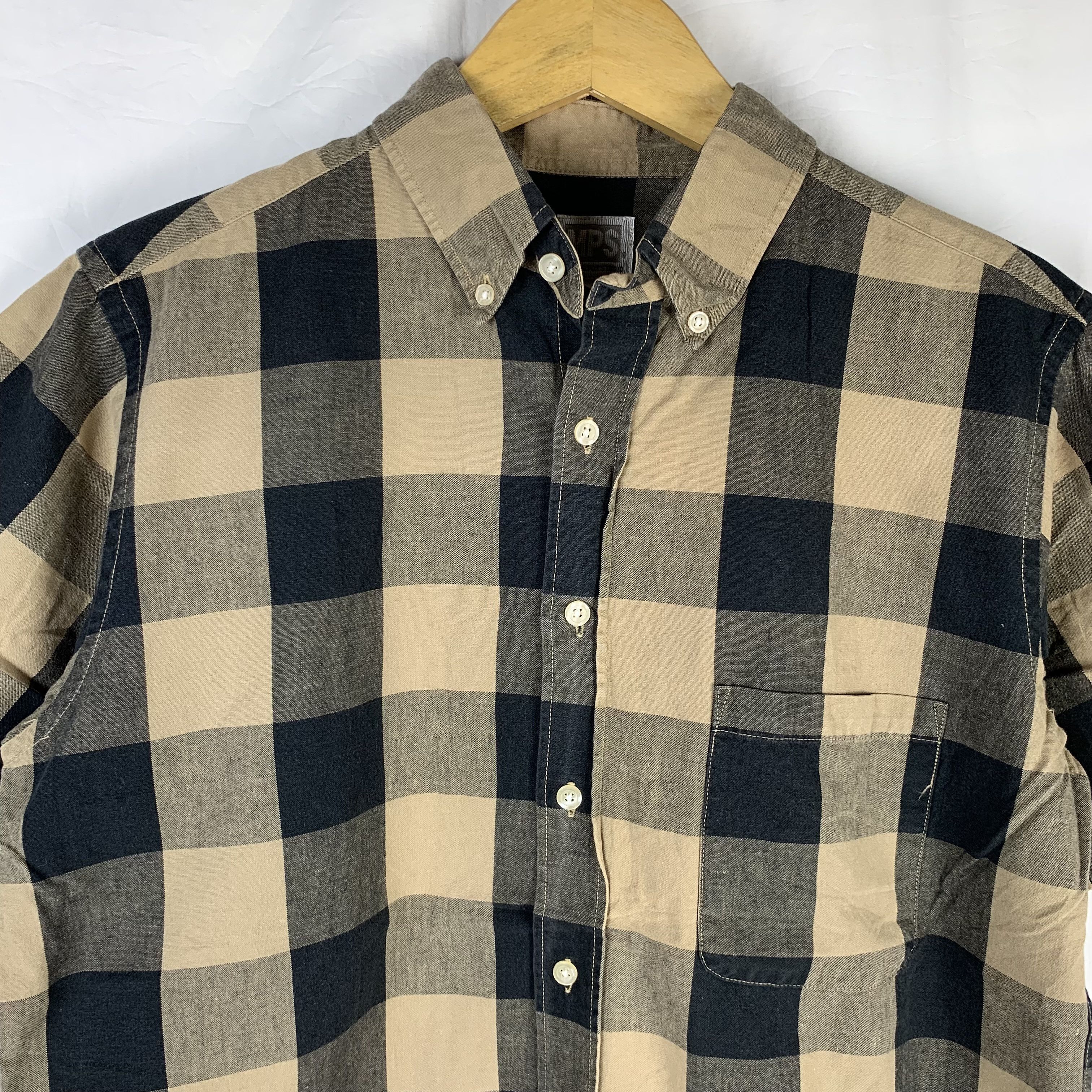 Japanese Brand Melting Pot Studio Plaid Checkered Shirt Size US M / EU 48-50 / 2 - 2 Thumbnail