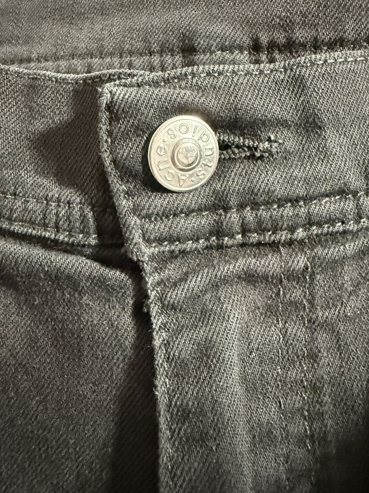 Acne Studios Acne Studios Blå Konst Black Denim Size US 30 / EU 46 - 3 Thumbnail