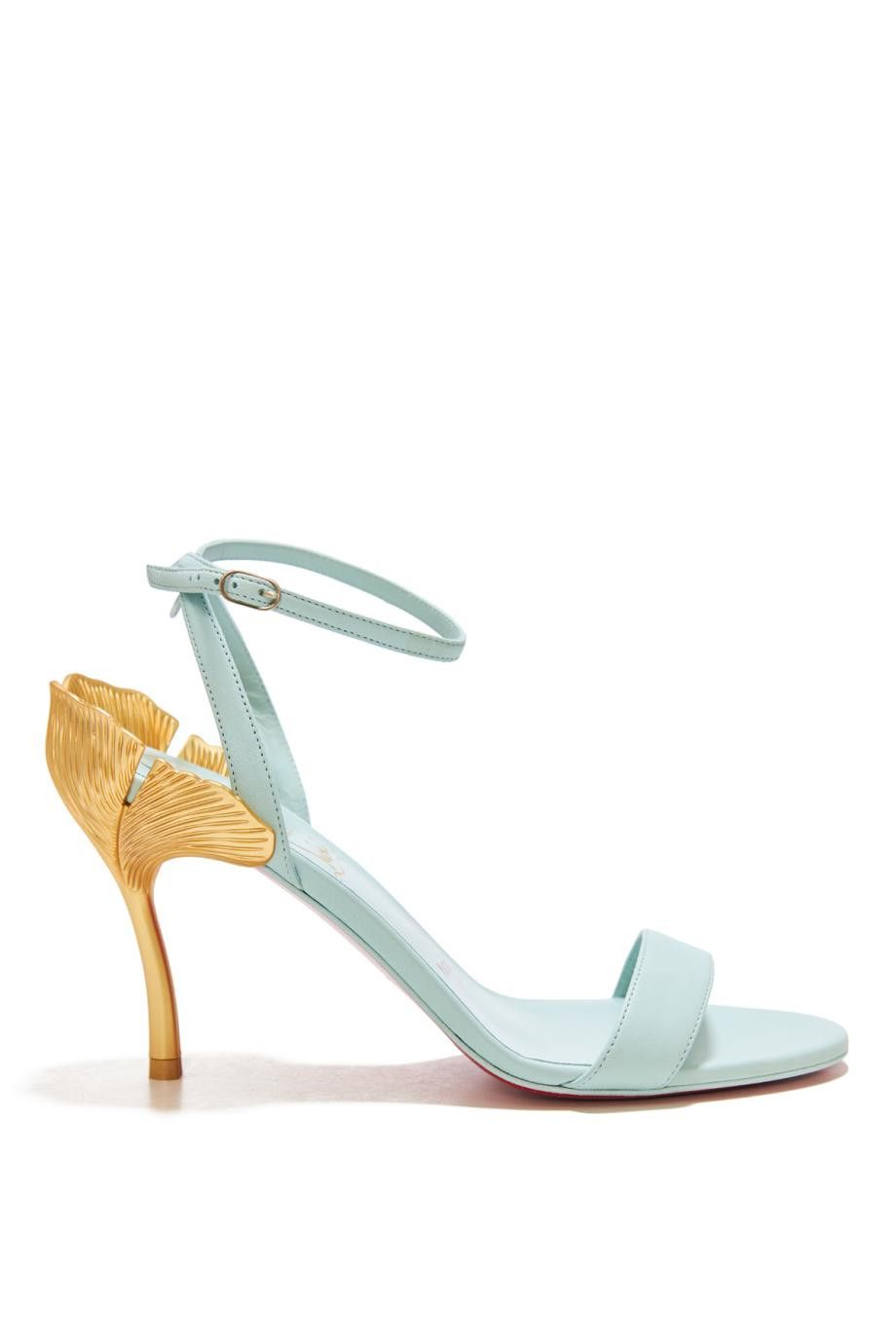 Christian Louboutin o1w1db10325 Sandals in Blue Size US 8 / IT 38 - 1 Thumbnail