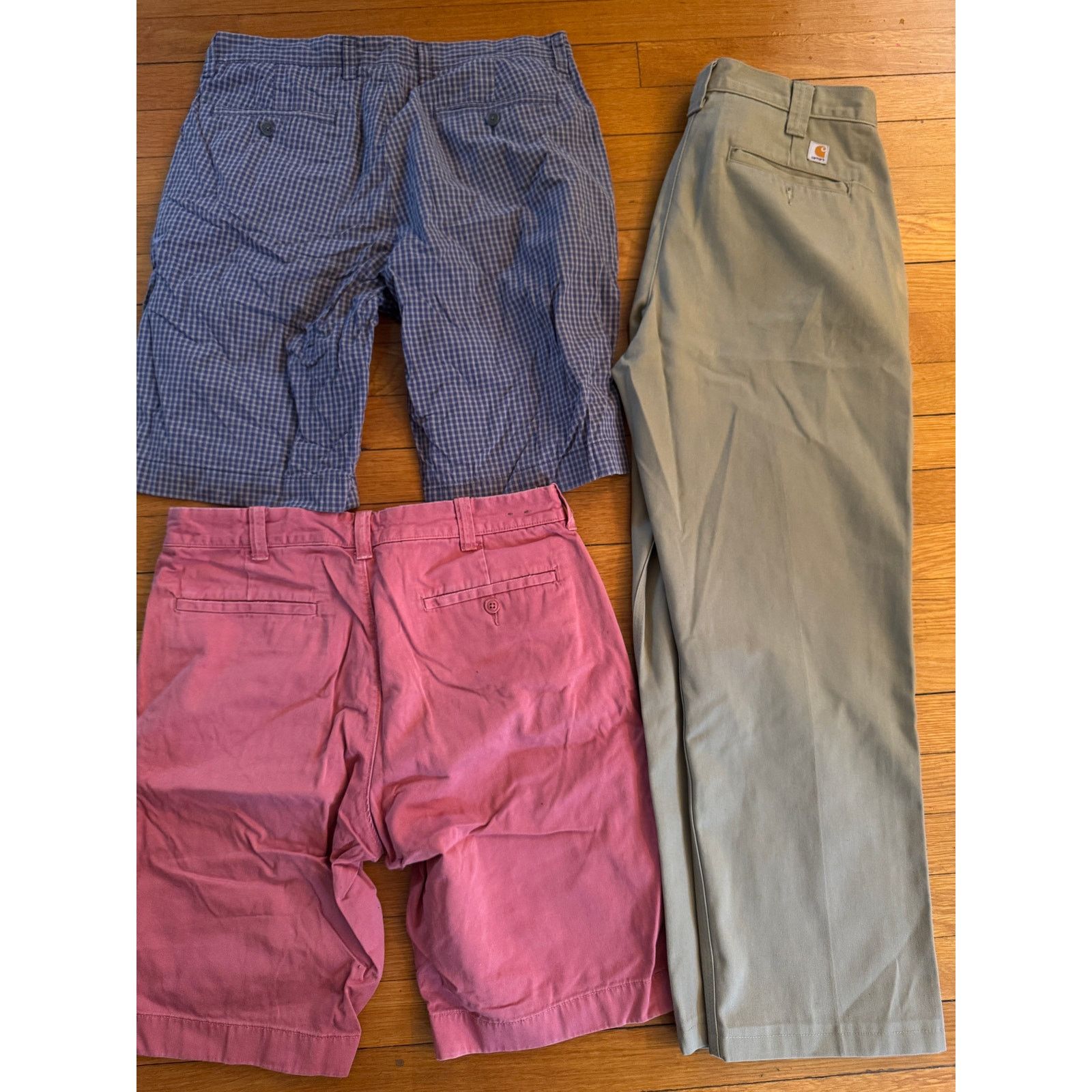 J.Crew Mens Size 32 J.Crew & Carhatt Pants - 3pc Lot Size US 32 / EU 48 - 3 Thumbnail