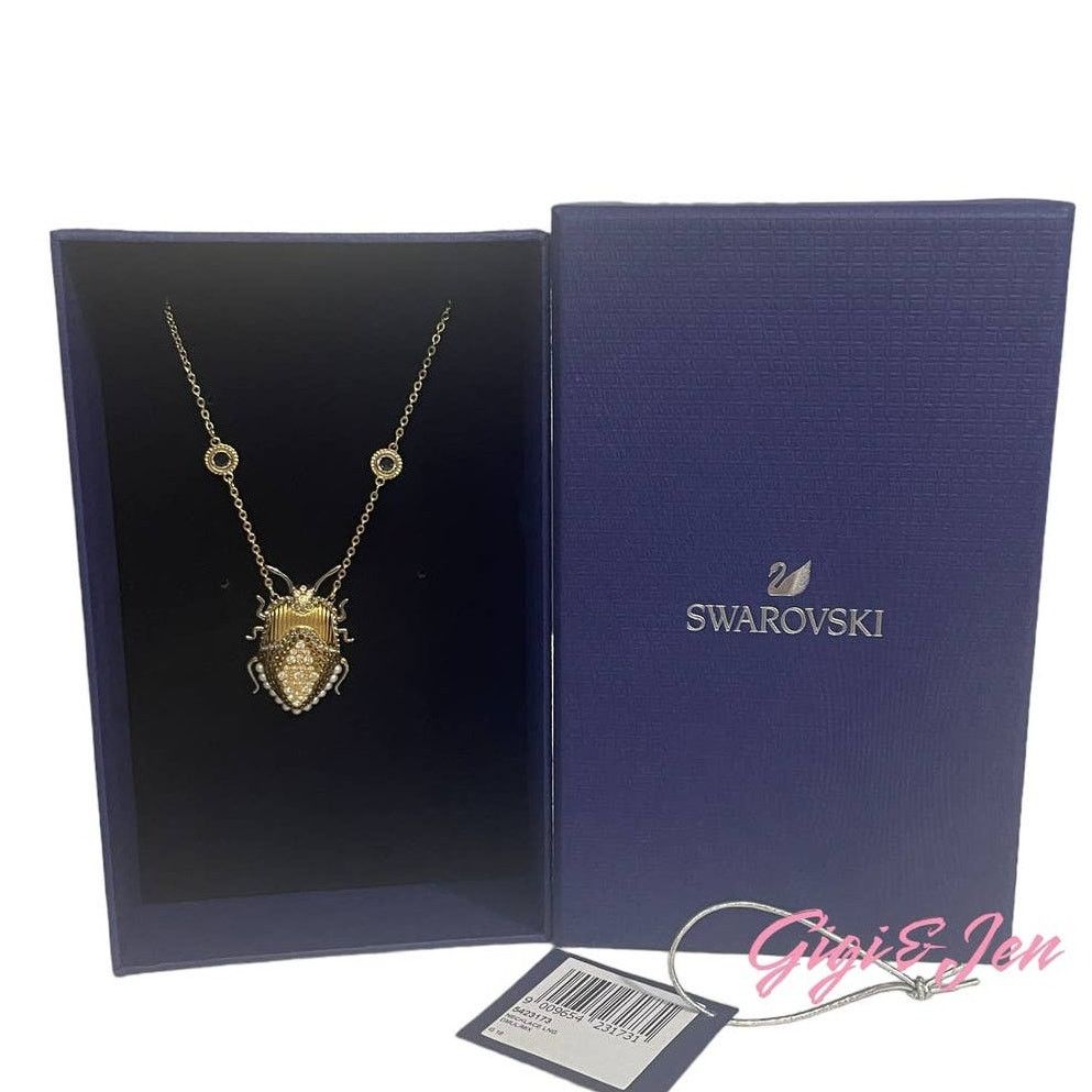Swarovski SWAROVSKI Magnetic LARGE Scarab Beetle Necklace new Size ONE SIZE - 1 Thumbnail