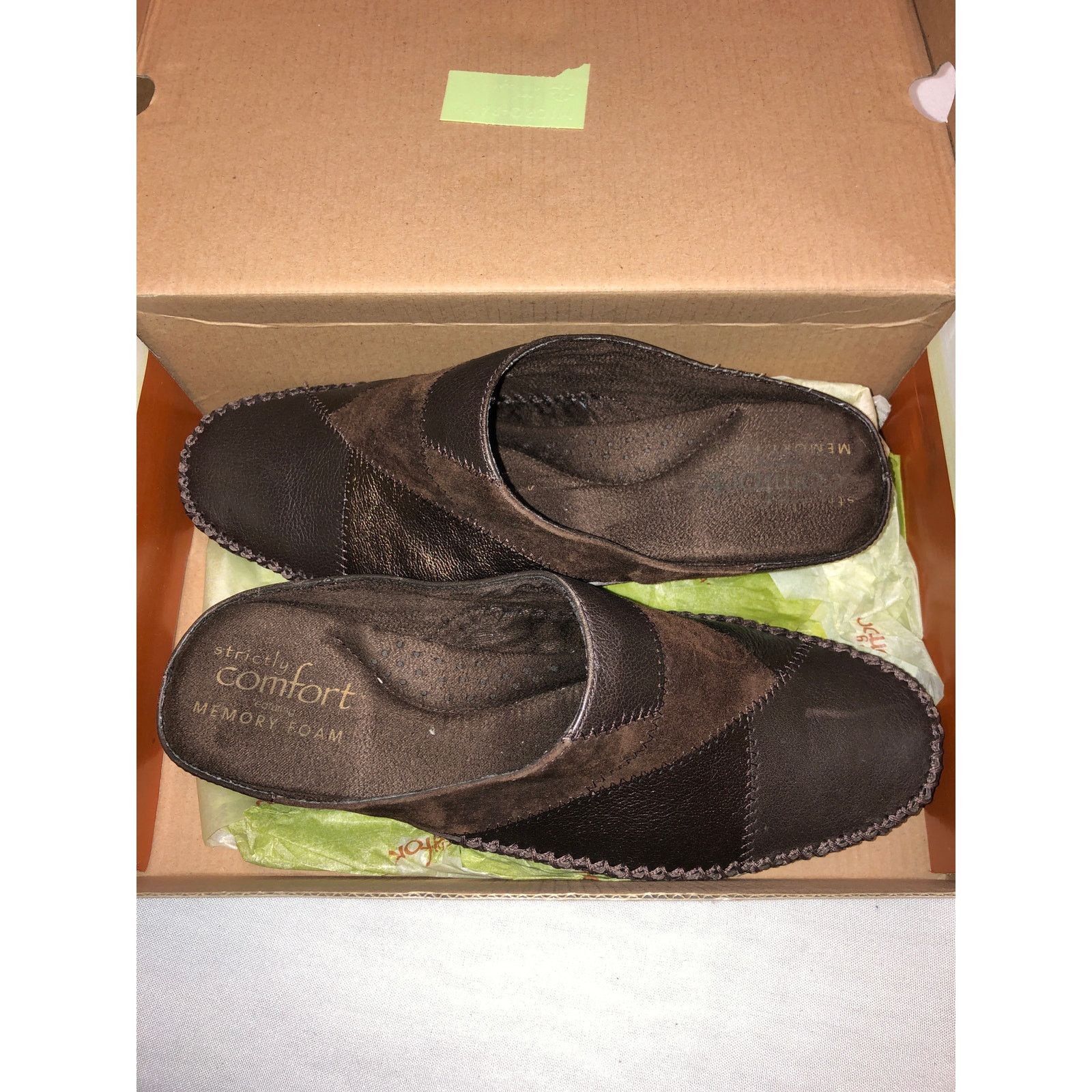 Other white mountain slip on leather mules Size US 8 / IT 38 - 2 Thumbnail