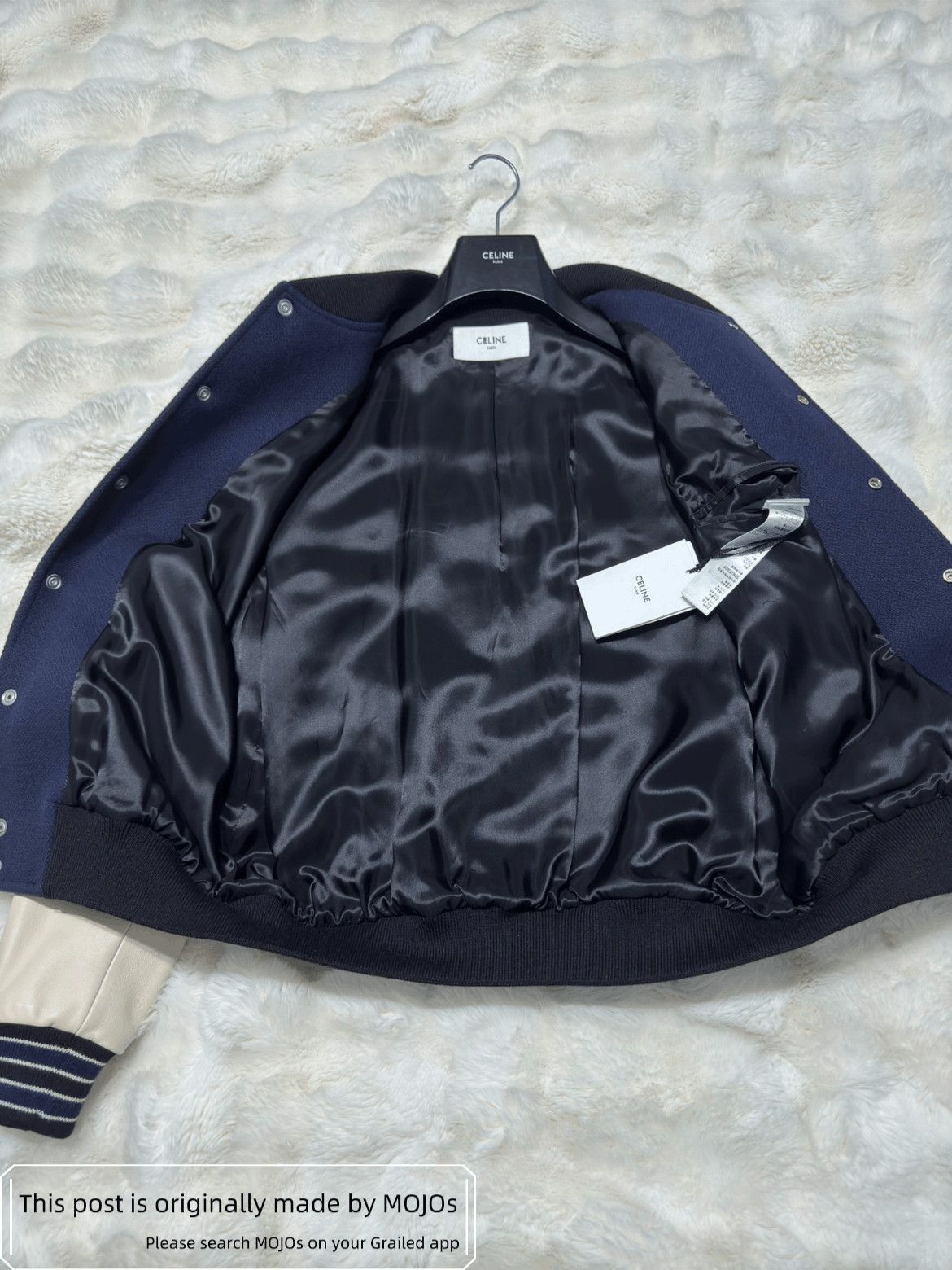 Celine Sz 48 Celine Logo Patches Teddy Jacket Size US M / EU 48-50 / 2 - 3 Thumbnail