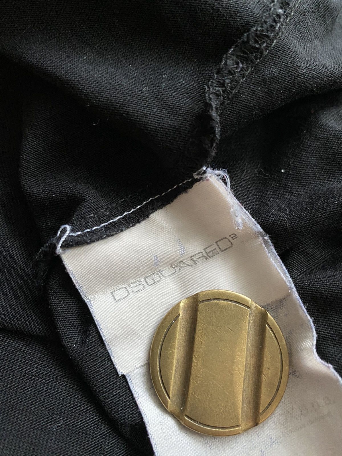 Dsquared2 × Vintage Dsquared2 vintage v neck logo t shirt Size US M / EU 48-50 / 2 - 4 Thumbnail