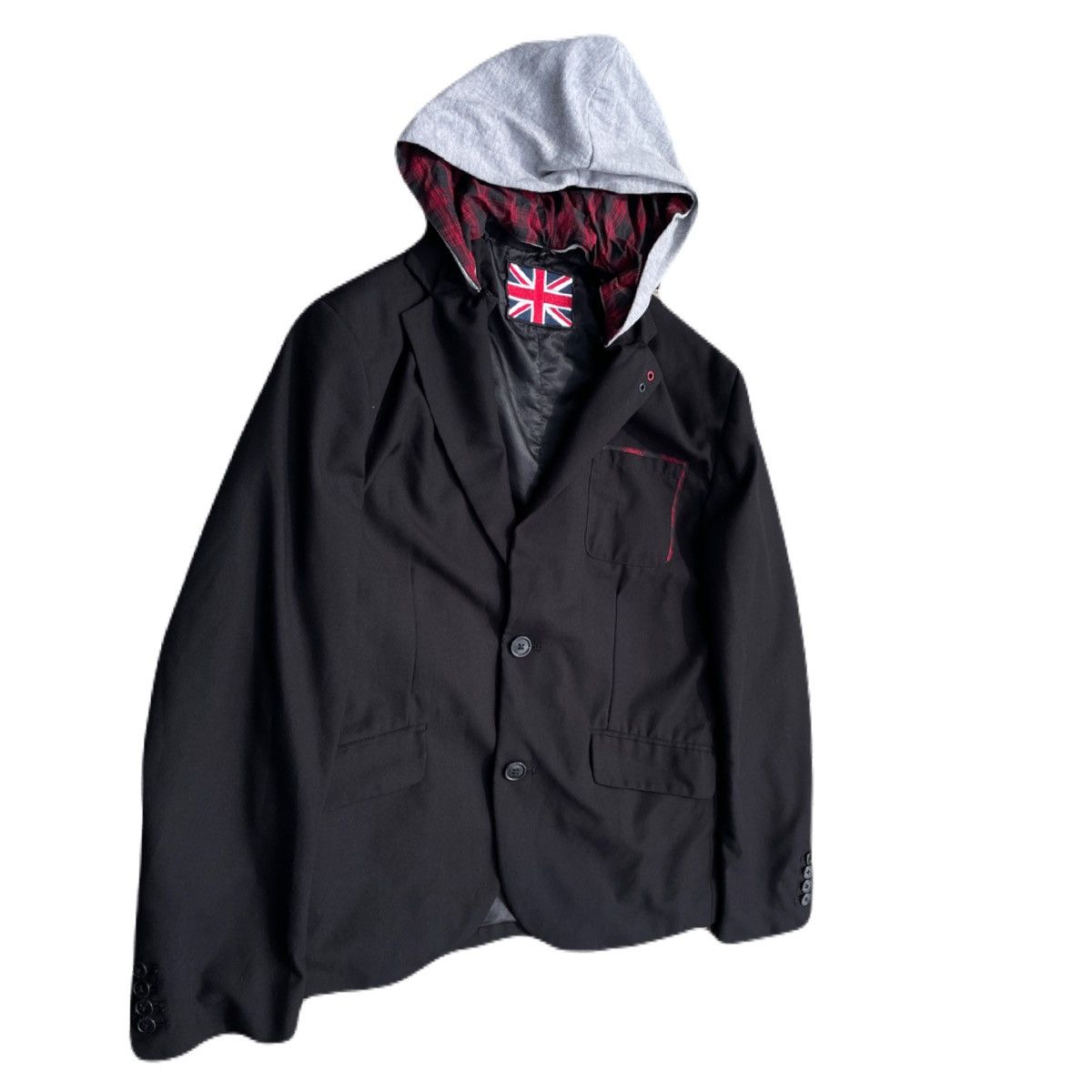 If Six Was Nine 2000s Japanese archive Vkei Docking Tailored Jacket Gyaruo Size US M / EU 48-50 / 2 - 3 Thumbnail
