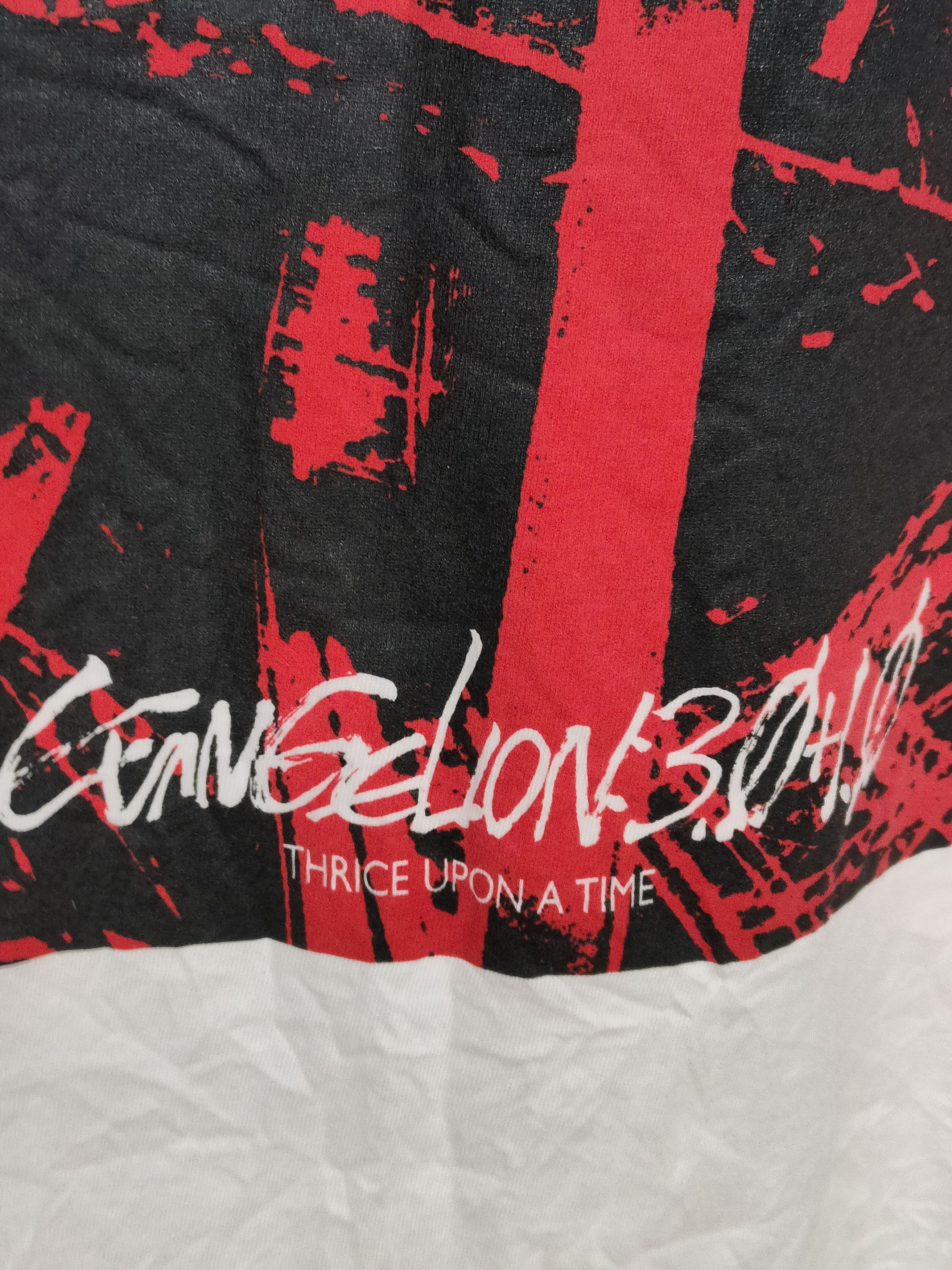 Anime × Japanese Brand Evangelion Trice Upon A Time Anime Movie Shirt Size US L / EU 52-54 / 3 - 3 Thumbnail