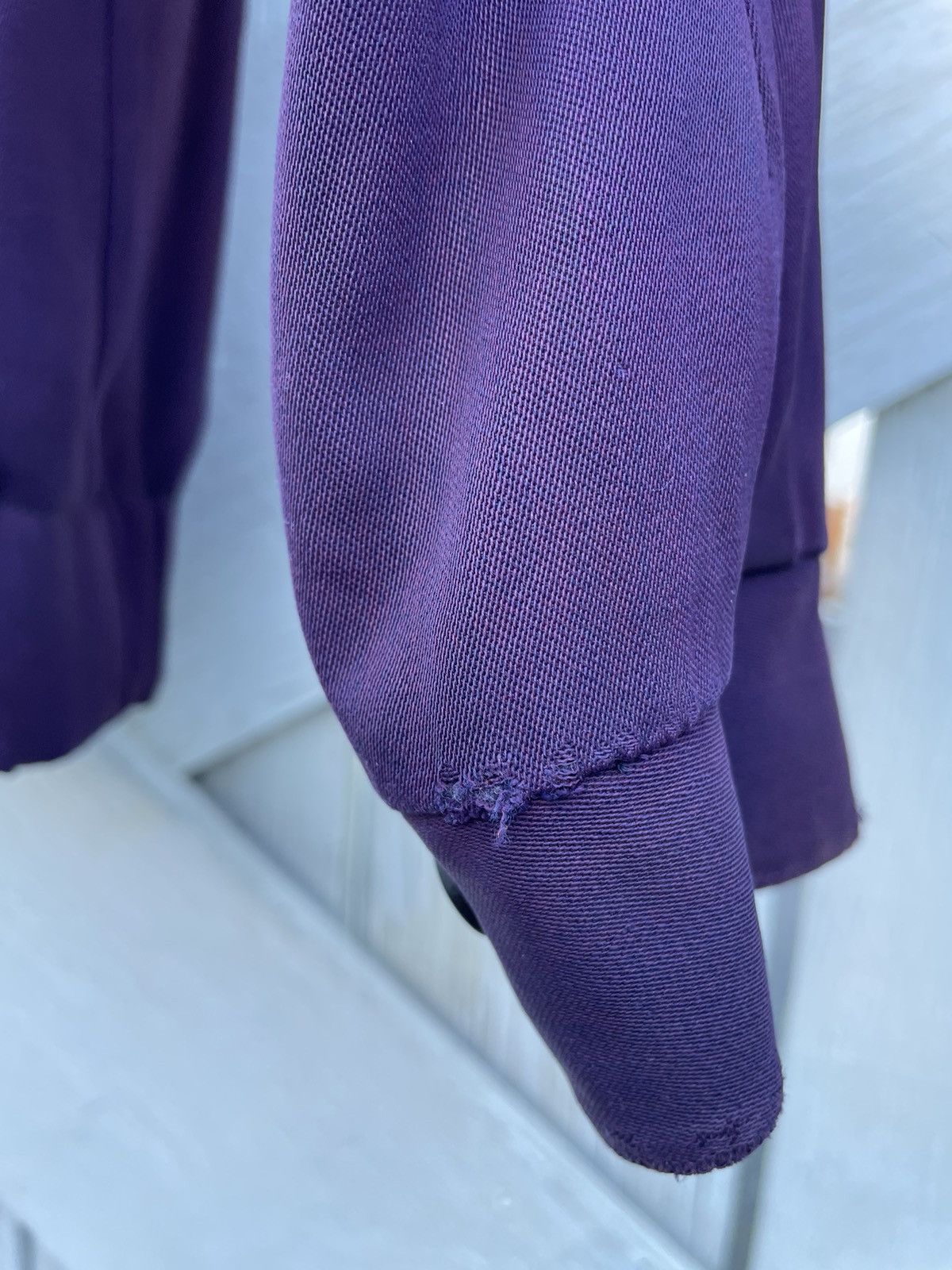 Vintage McGregor Purple Eggplant Gabardine Reversible Ricky Jacket Size US S / EU 44-46 / 1 - 9 Thumbnail