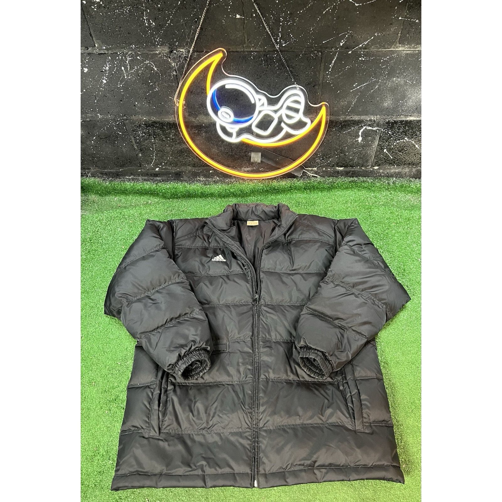 Adidas Adidas Winter Down Puffer Jacket Men's Medium Black Size US M / EU 48-50 / 2 - 1 Thumbnail