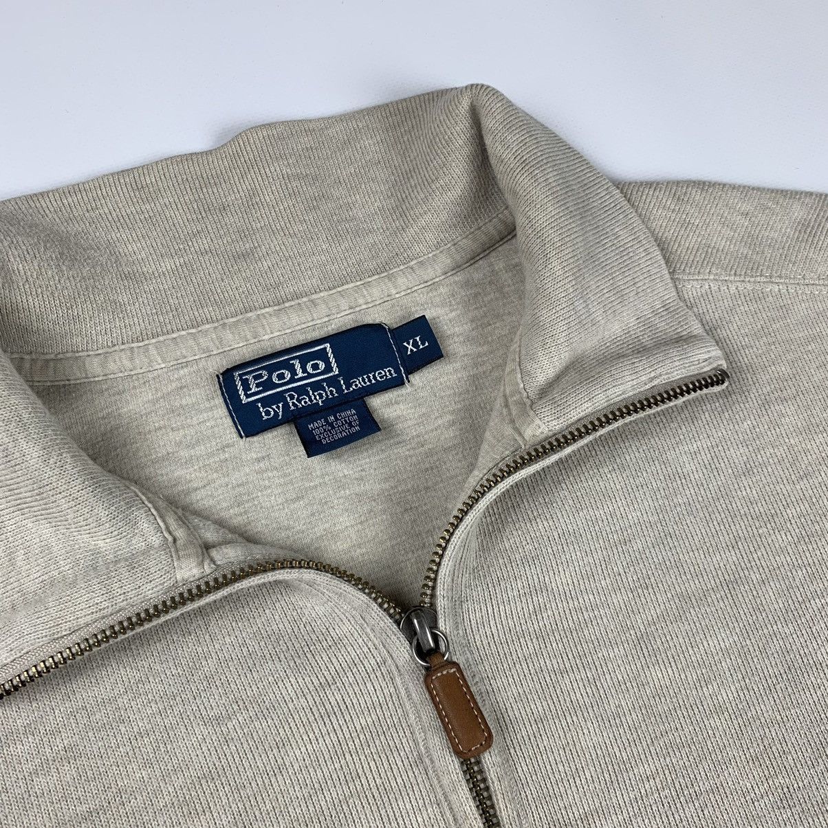 Polo Ralph Lauren × Vintage Ralph Lauren half zip cotton sweater Size US XL / EU 56 / 4 - 4 Thumbnail