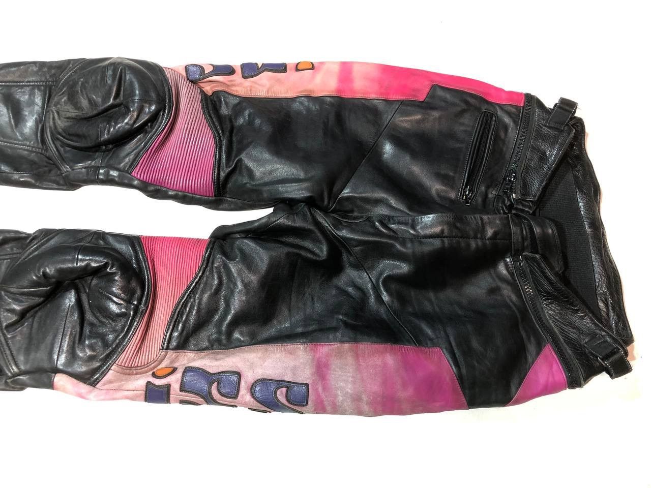 Other IXS Avangarde Racing Moto Leather Pants Vintage Size US 34 / EU 50 - 3 Thumbnail