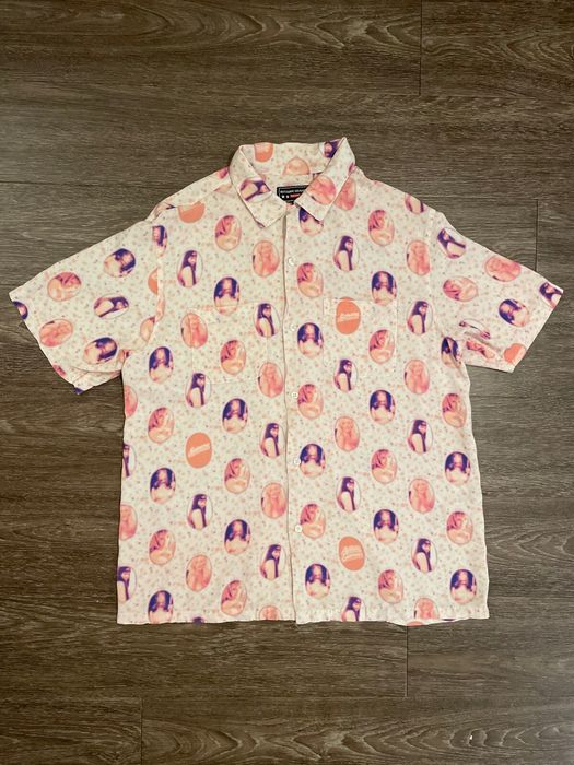 Supreme Supreme Hysteric Glamour Blurred Girls Button Up | Grailed