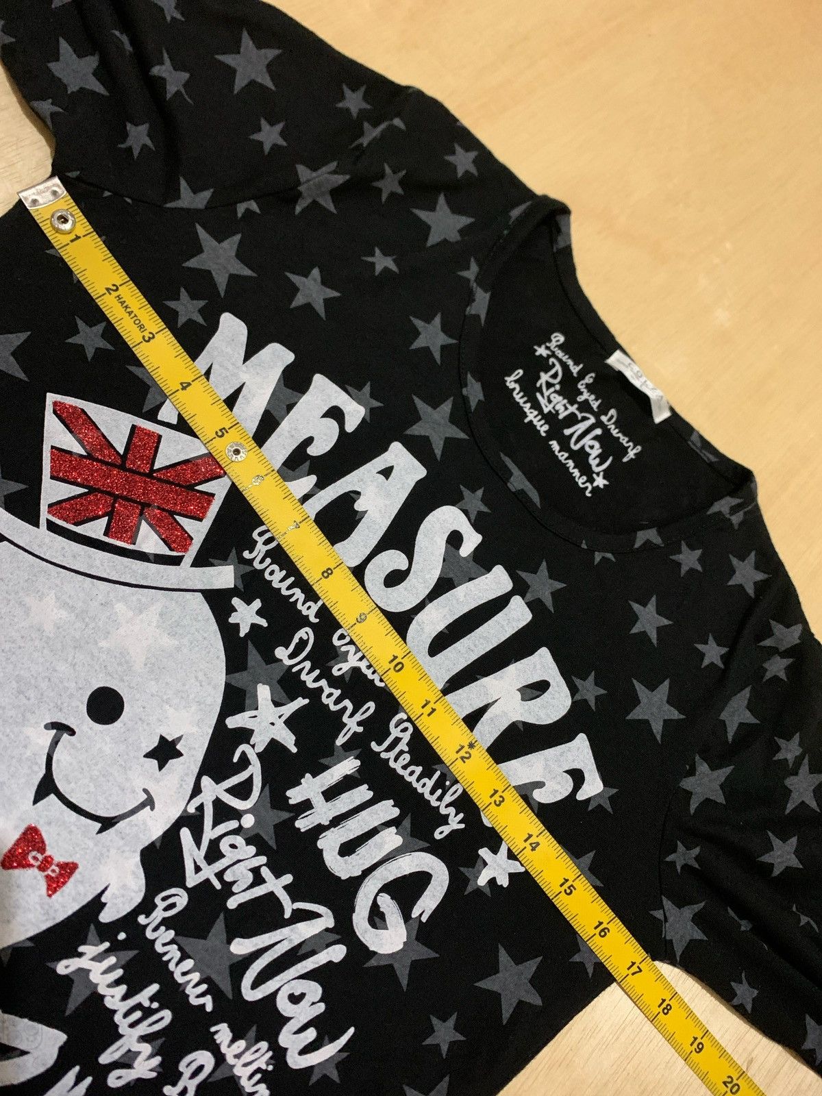 Hysteric Glamour × Japanese Brand Y2k Colza Measure Star Full Print Longslevee Size US M / EU 48-50 / 2 - 8 Thumbnail