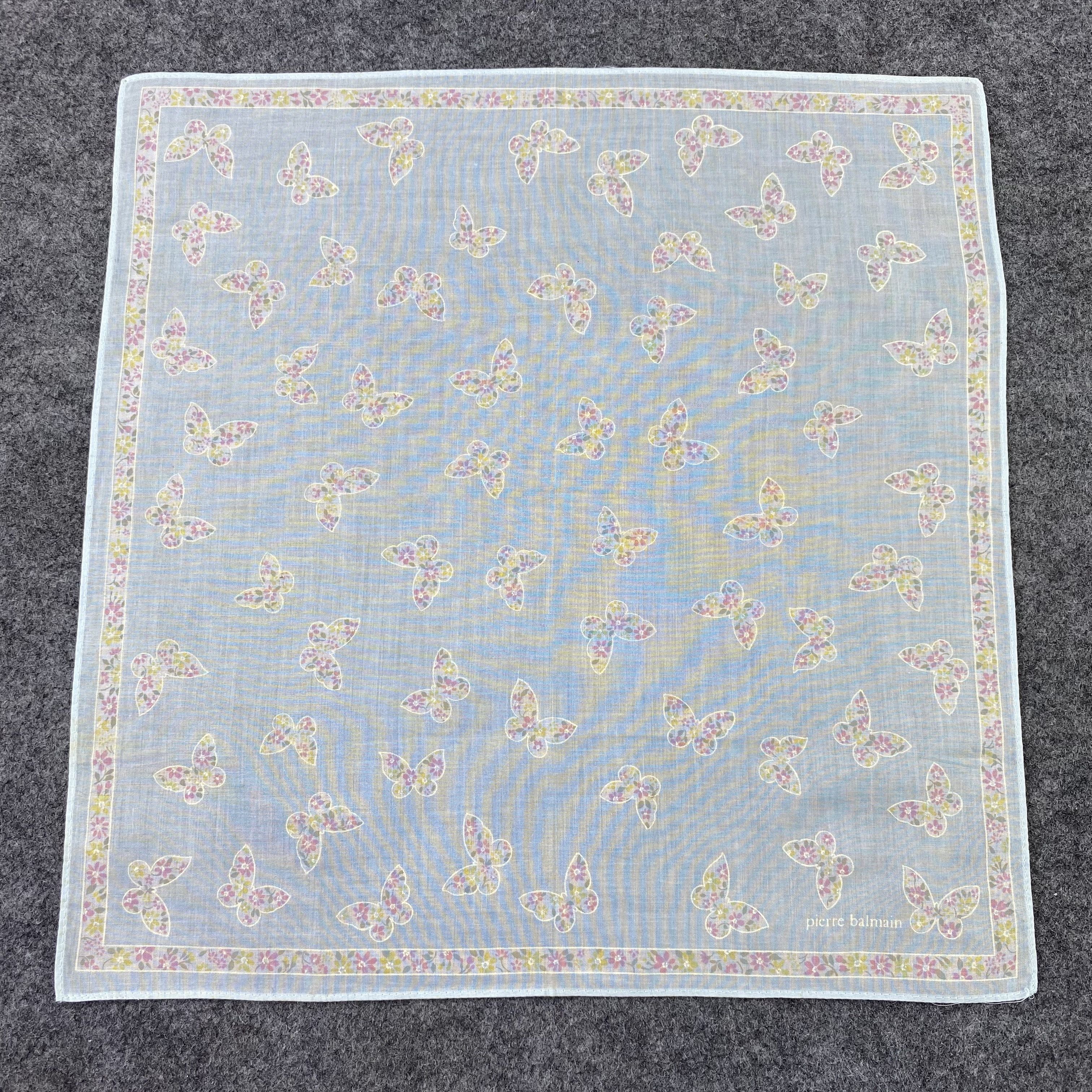 Pierre Balmain Pierre Balmain Handkerchief / Bandana / Neckerchief-B591 Size ONE SIZE - 3 Thumbnail