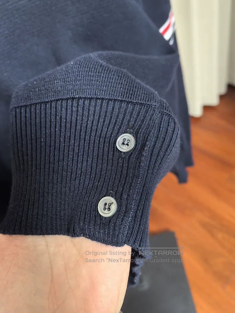 Thom Browne Thom Browne Patch Knit Sweater Size US L / EU 52-54 / 3 - 5 Thumbnail