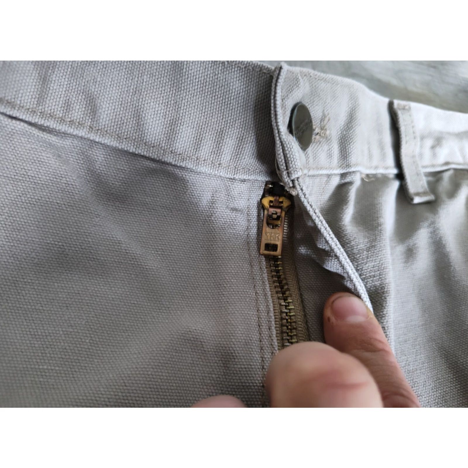 Carhartt VINTAGE Carhartt Work Pants Mens 36x30 Brown Dungaree Fit Cotton Canvas 90s Grunge Size US 36 / EU 52 - 7 Thumbnail