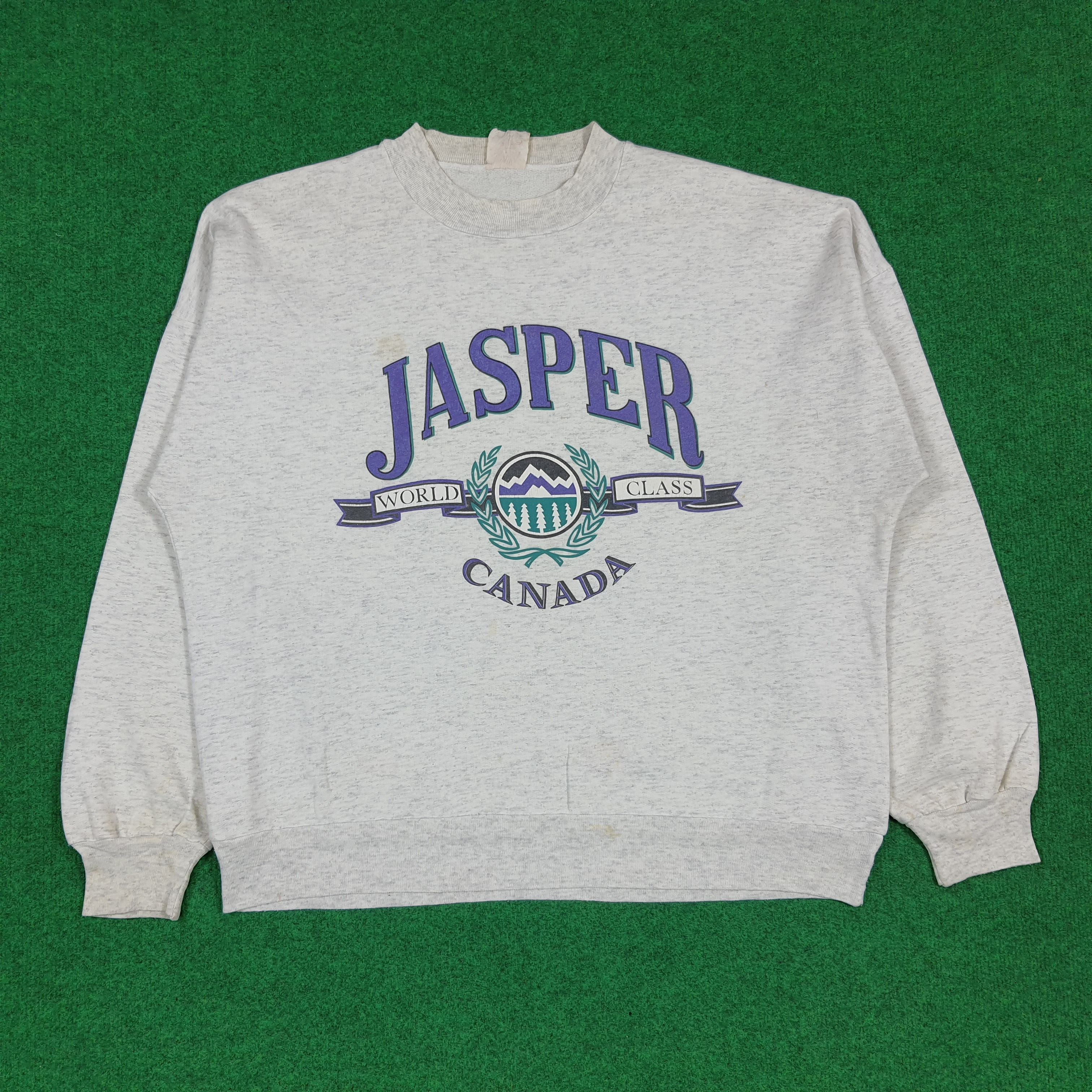 Vintage Vintage Jasper Canada Graphic Retro Crewneck Pullover C290N2 Size US XL / EU 56 / 4 - 1 Thumbnail
