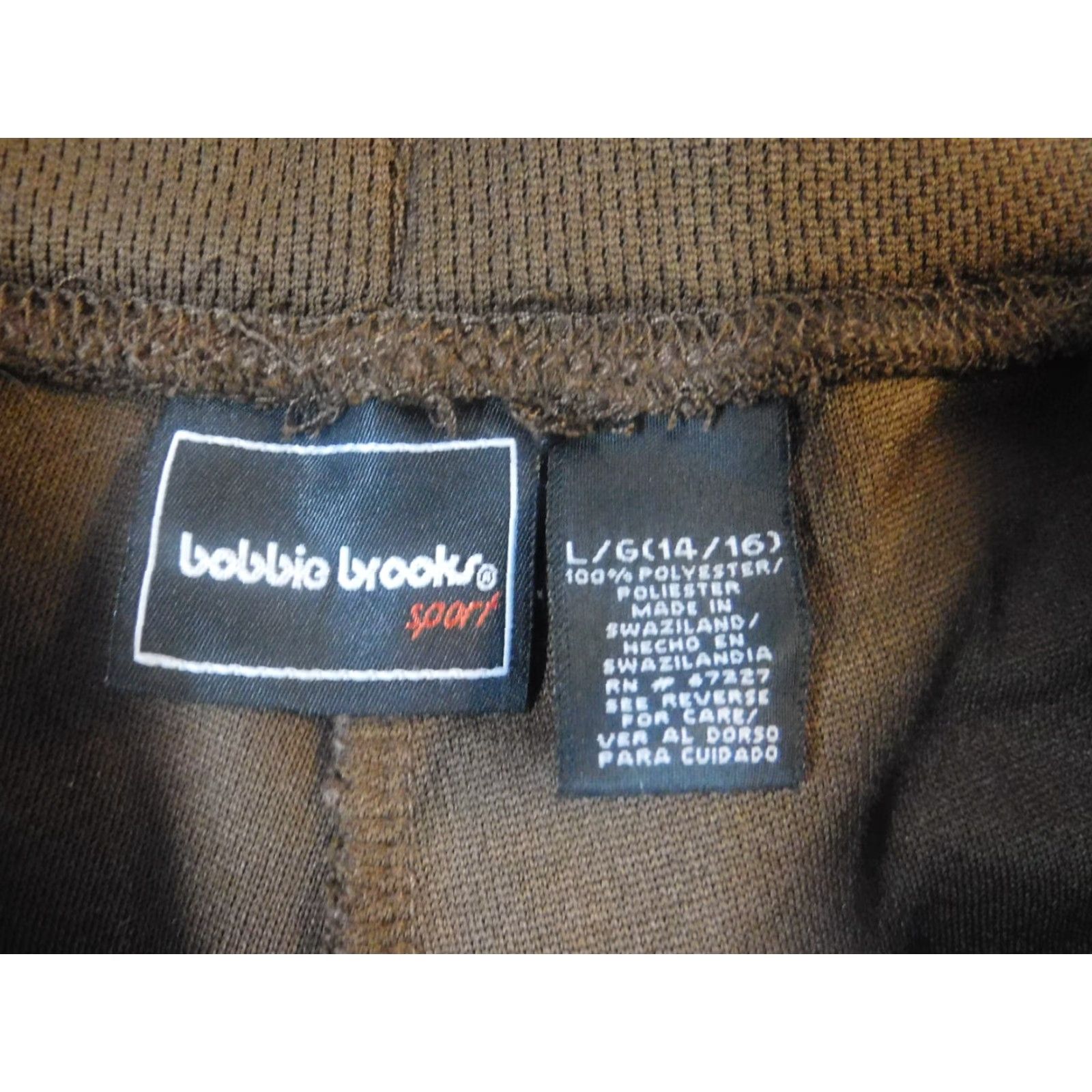 Vintage Bobbie Brooks Jogger Pants L Juniors Brown Size 36" / US 14 / IT 50 - 3 Thumbnail