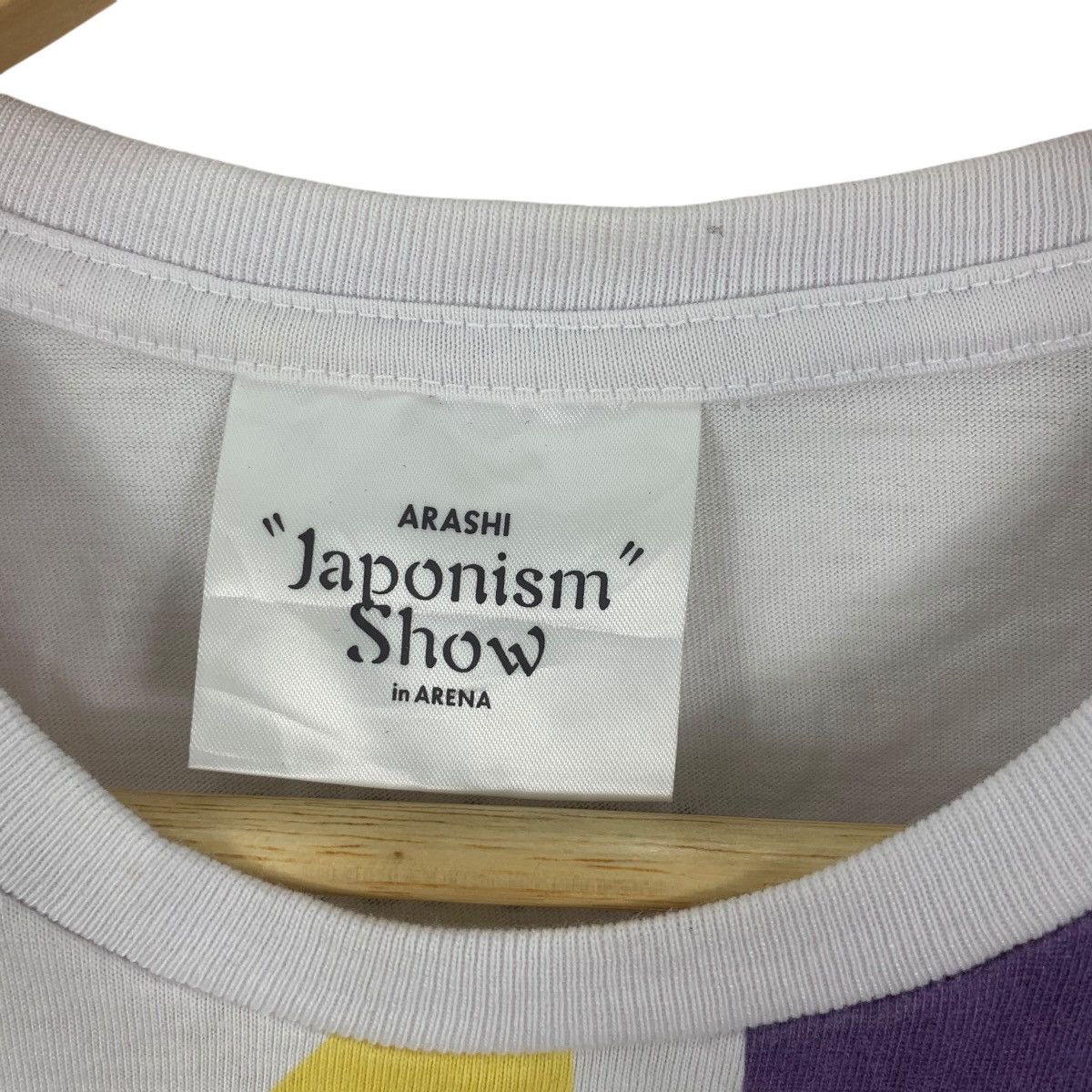 Band Tees ARASHI JAPONISM SHOW Japan Boy Band Tour Concert Tee Shirt Size S / US 4 / IT 40 - 8 Thumbnail