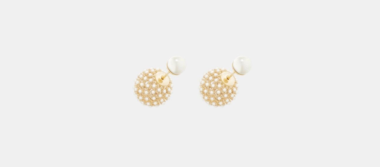 image of Dior O1W1Db10524 Size: Os Tribales Earrings In Gold, Women's