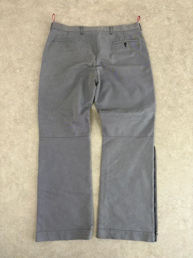 Prada 2000s Prada Light Blue Denim Zip-Leg Pants Size US 34 / EU 50 - 6 Thumbnail