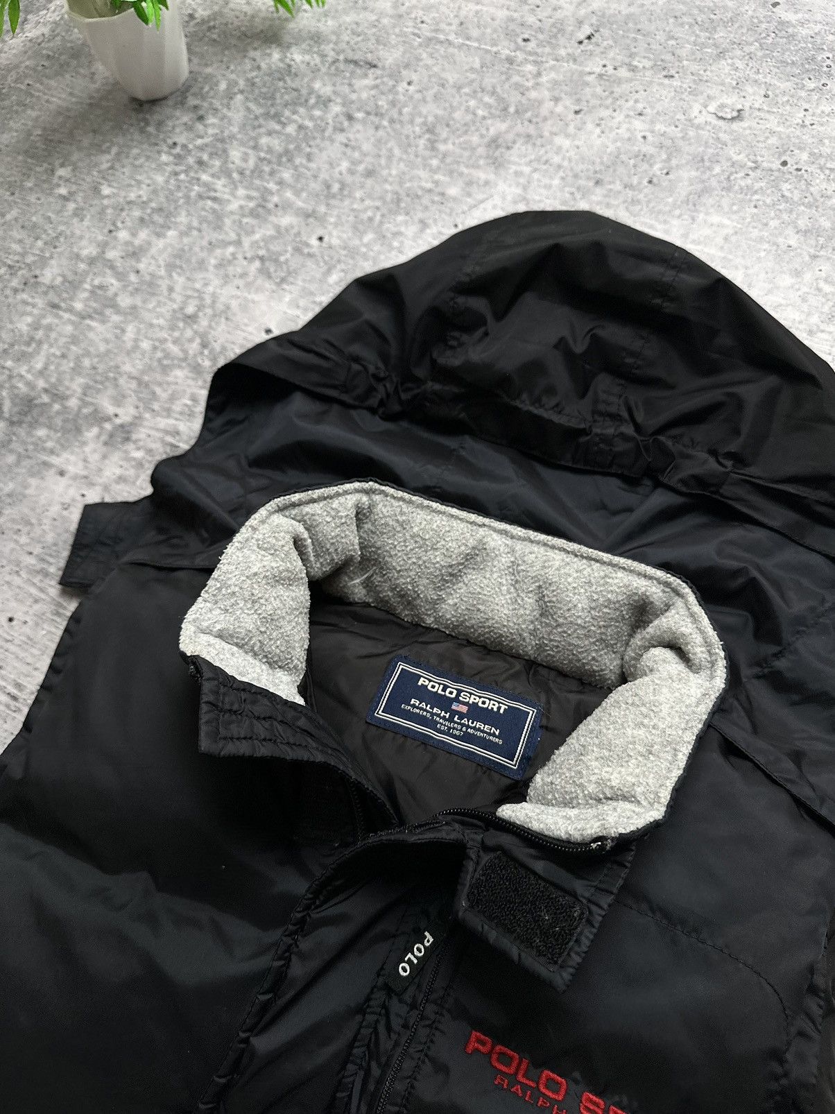 Polo Ralph Lauren × Vintage Vintage 90s Polo Ralph Lauren Sport Down Puffer Y2K Vest Size S / US 4 / IT 40 - 4 Thumbnail