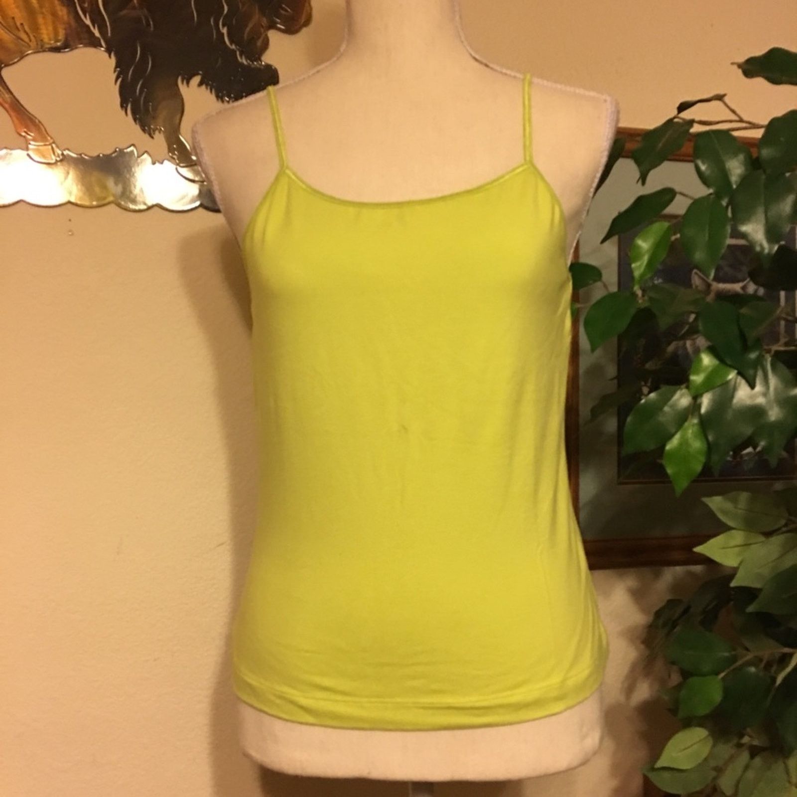 Other Forenza lime soft stretch cami tank top Size S / US 4 / IT 40 - 1 Thumbnail